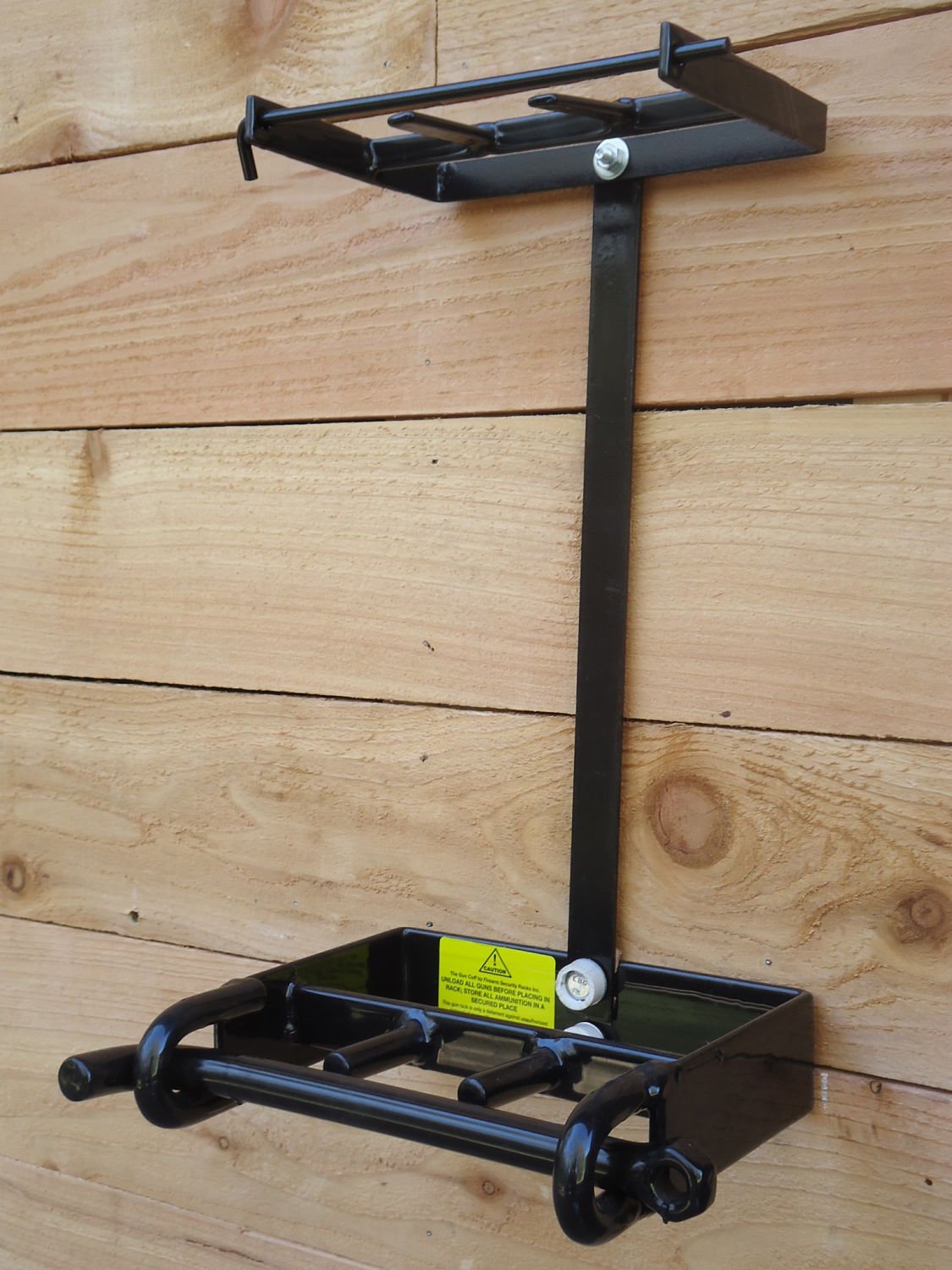 Buy 3 Locking Gun Rack for Vertical Floor/Wall Mount - for Home Closets ...