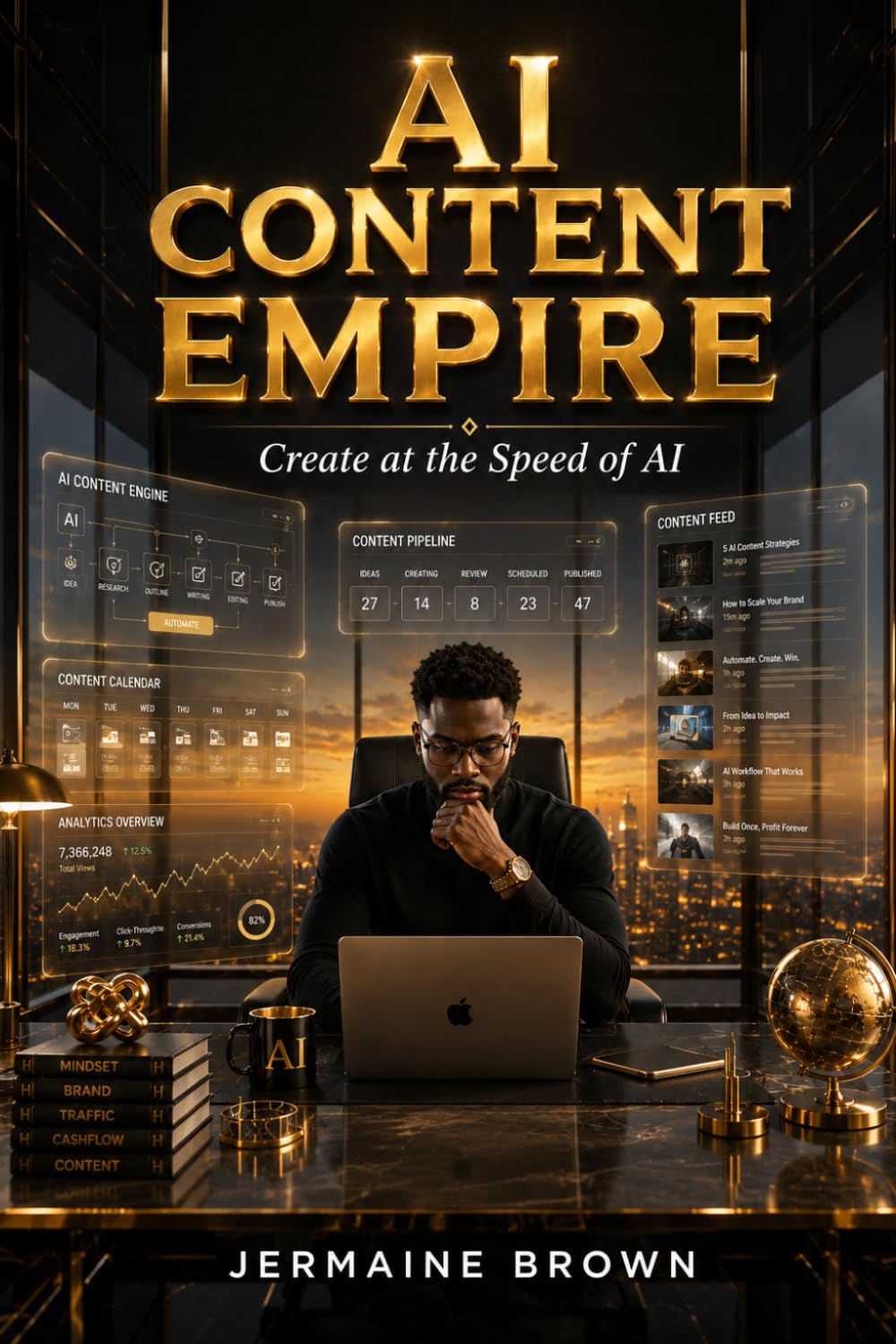 AI CONTENT EMPIRE: Create at the Speed of AI (The AI Advantage Series)