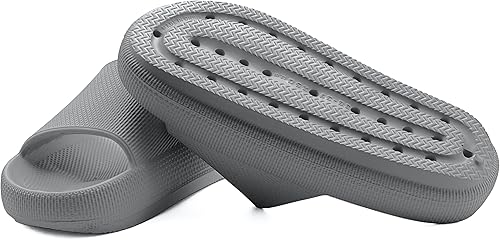 Miniatura 7 de LGDDE Sandalias de nube para mujeres y hombres, pantuflas de almohada suaves antideslizantes, de secado rápido, ligeras, cómodas, con parte inferior