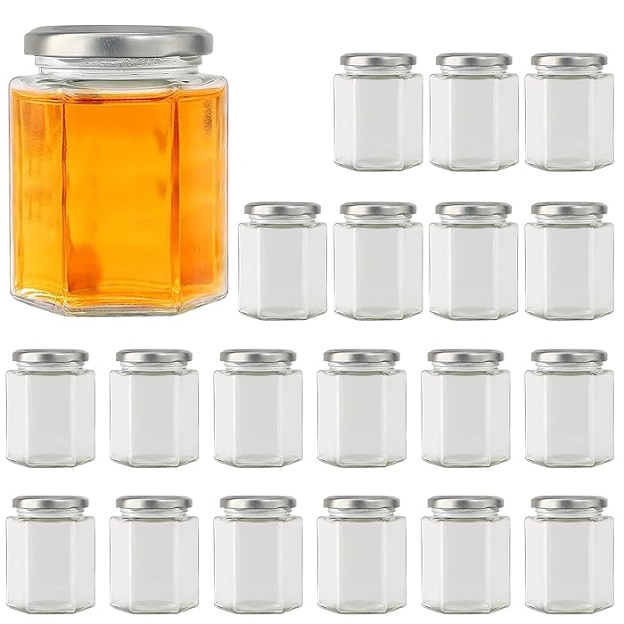 Buy Encheng 10 oz Glass Jars With Lids,Ball Wide Mouth Mason Jars For