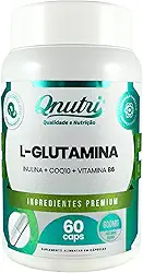 L Glutamina - 60 cápsulas - Qnutri