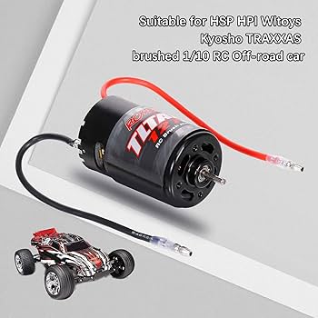 Amazon.co.jp: ブラシ付きモーター、Duangu 1/10 RCオフロード車