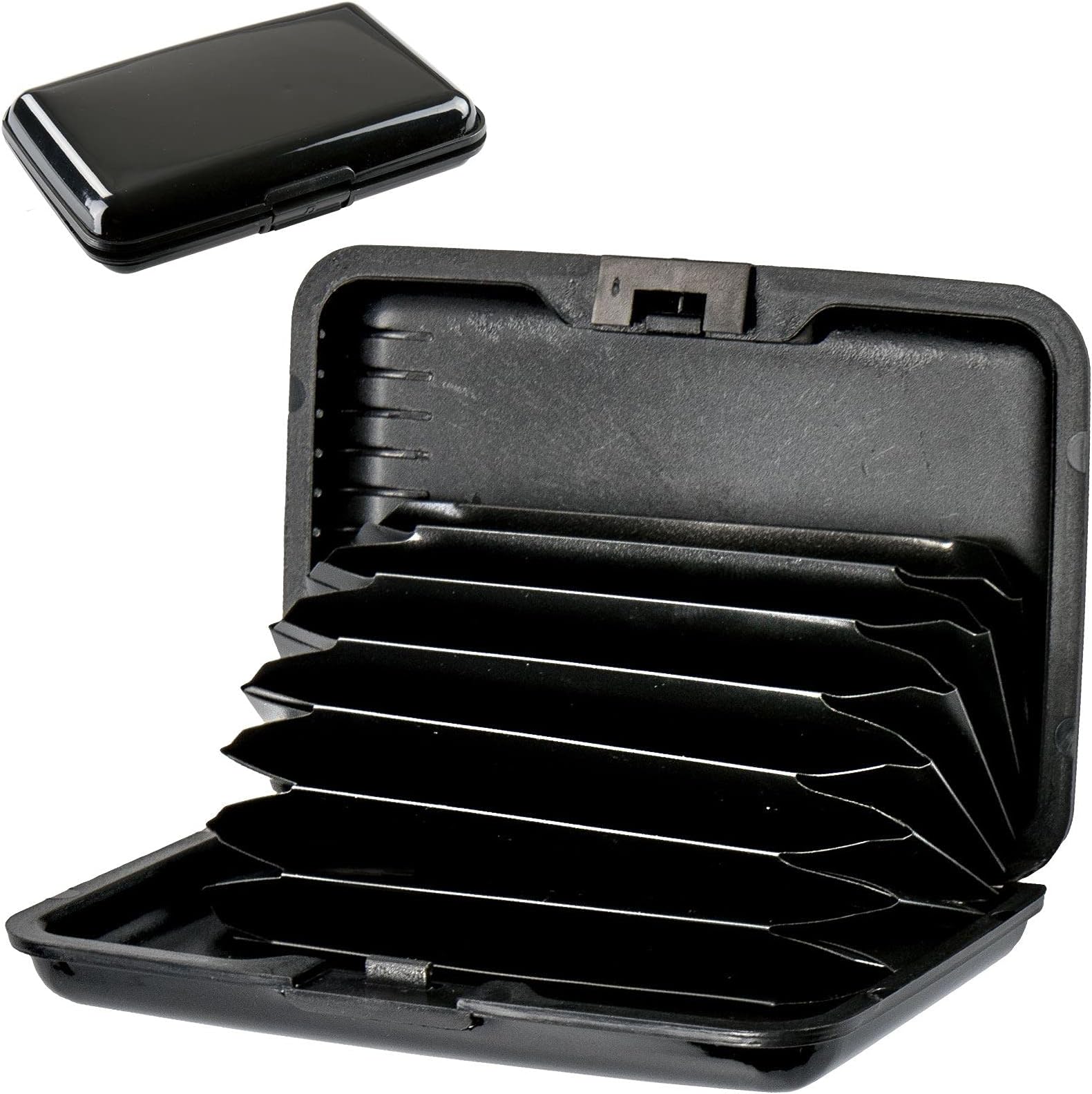 2pk Amazing Slim Thin RFID Security Credit Card Holder Wallet Case Men Women