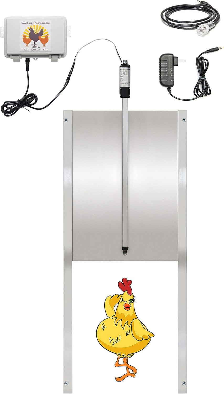 HAPPY HENHOUSE Shurlock Automatic Chicken Coop Door Kit