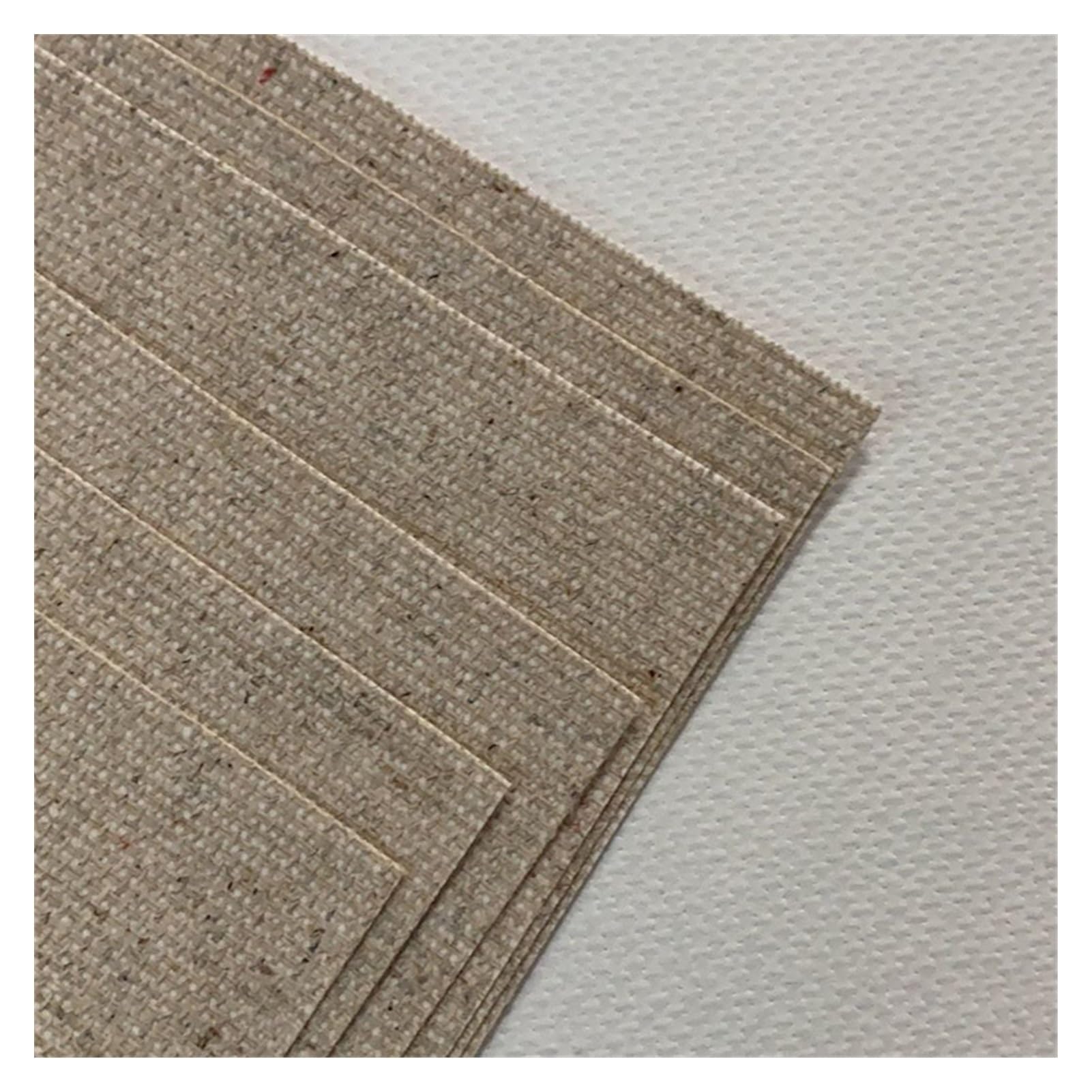 Rouleau de toile vierge Toile vierge avec amorce mélangée en lin, utilisée pour la toile de peinture à l'huile de haute qualité, toile de fournitures d'art de lin étanche peindre lot ( Color : 40X40cm