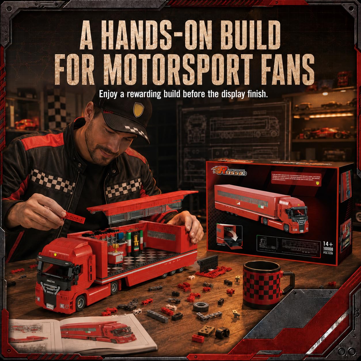 Mavo brix HK01-0128-10008 - Set di costruzione per veicoli di trasporto
