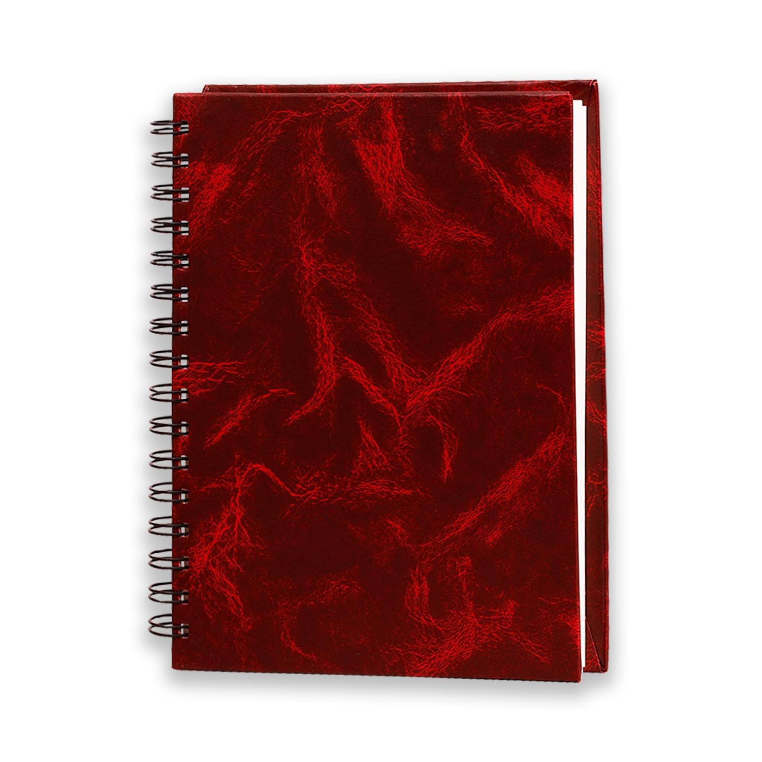 MOMP Artists Wiro Bound Sketch Book | Spiral | A5 Size | 120 Pages, 160 GSM | Ideal for Kids and Adults, School, Office, Drawing, Sketching, Mandala, Shading Art | Medium Surface, Natural Grain-image-34