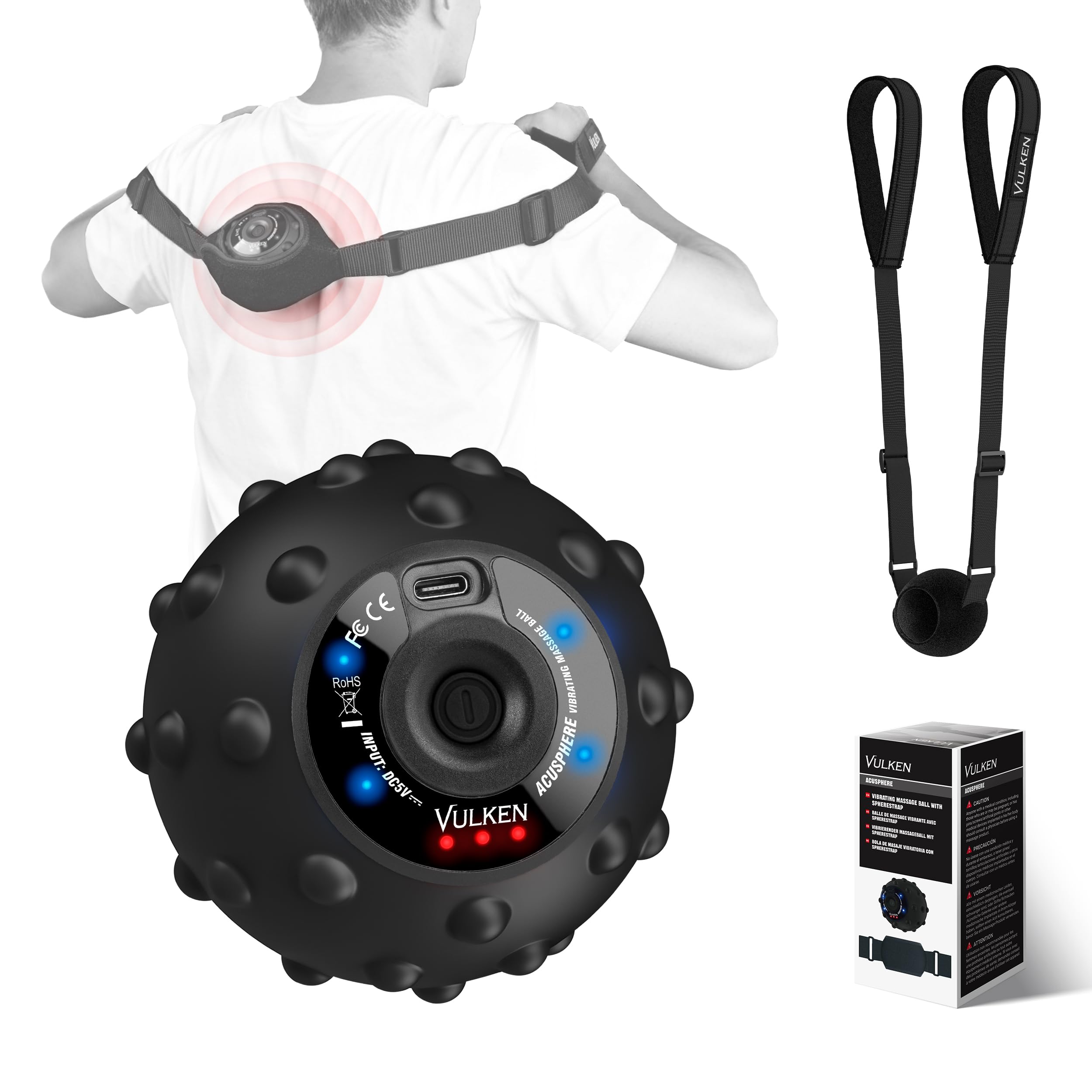 Vulken Acusphere Vibrating Therapy Massage Ball