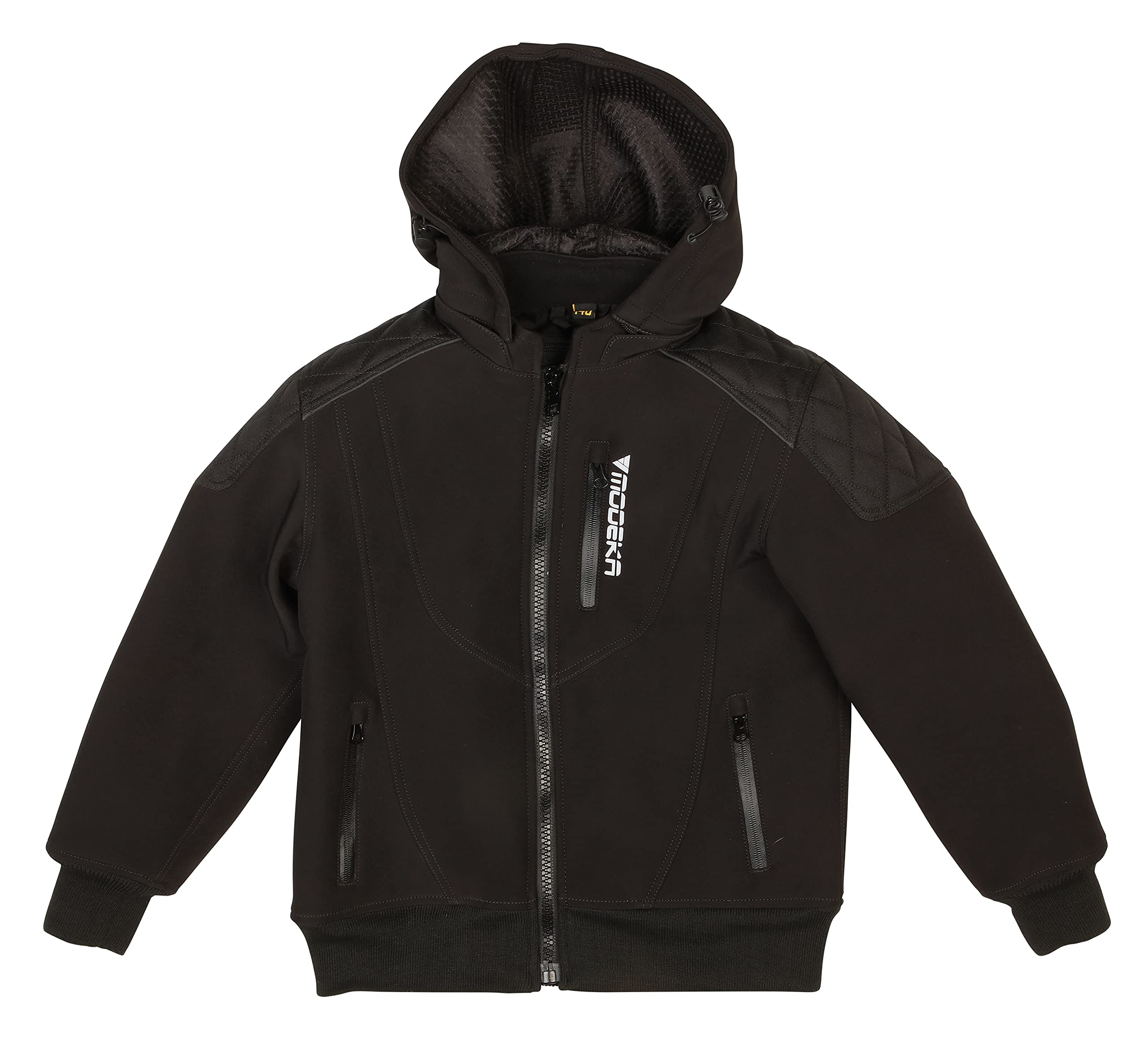 Modeka Clarke Kinder Motorrad Softshelljacke | Wetterfester Fahrkomfort