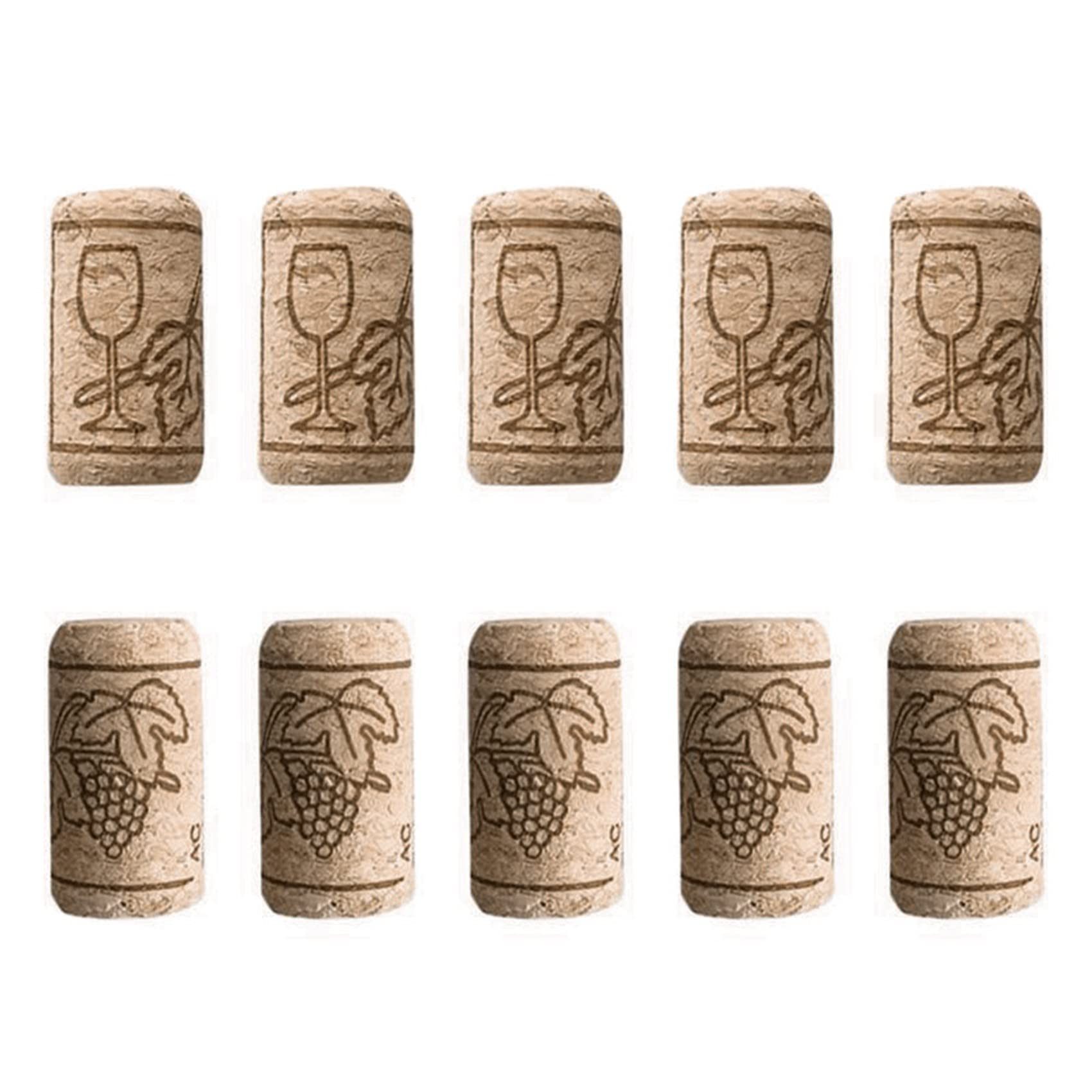 400 Piezas Tapón de Corcho para Vino Tapón para Botella de Vino Herramienta de Barra de Botella Cubierta