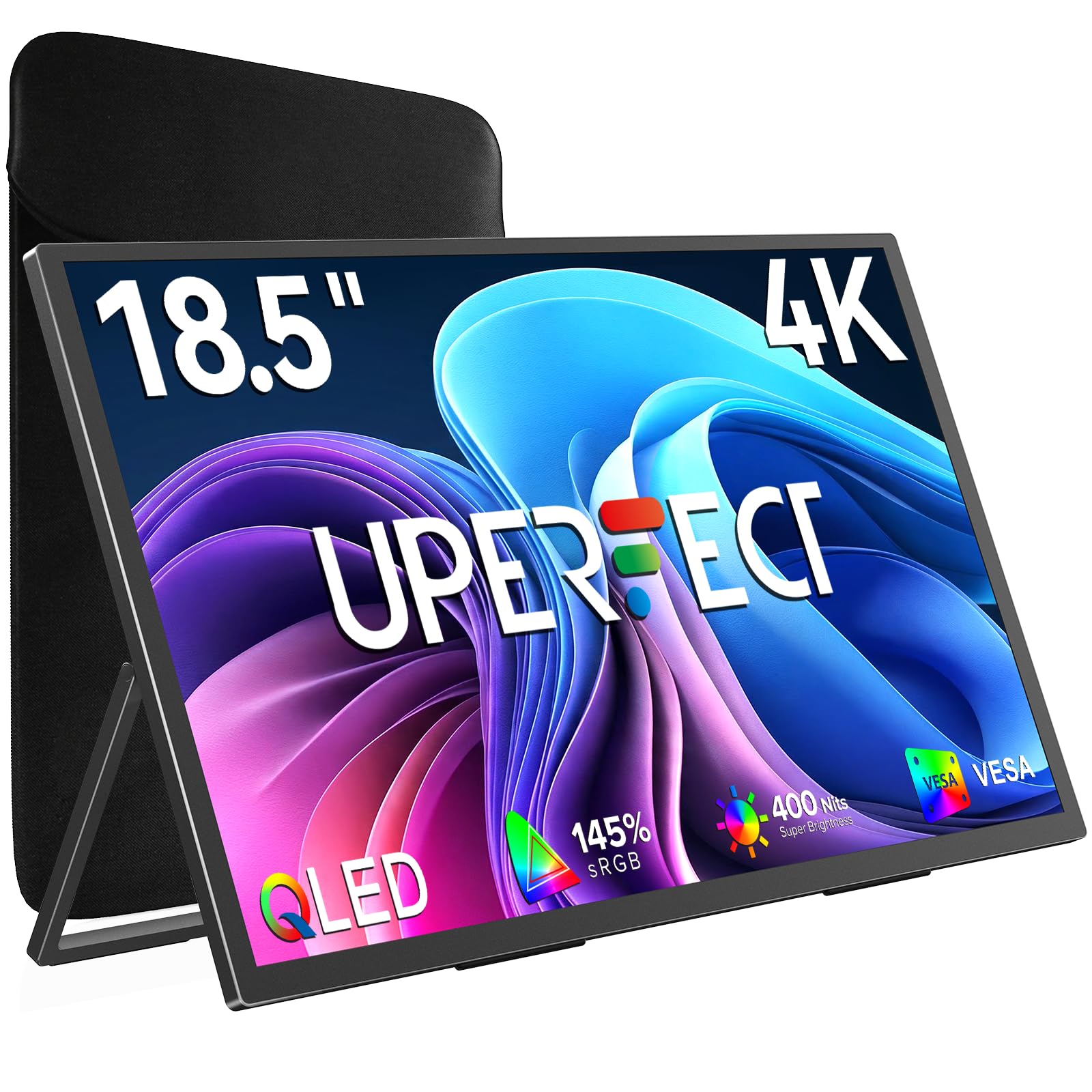 UPERFECT 18.5 4K QLED Portable Monitor