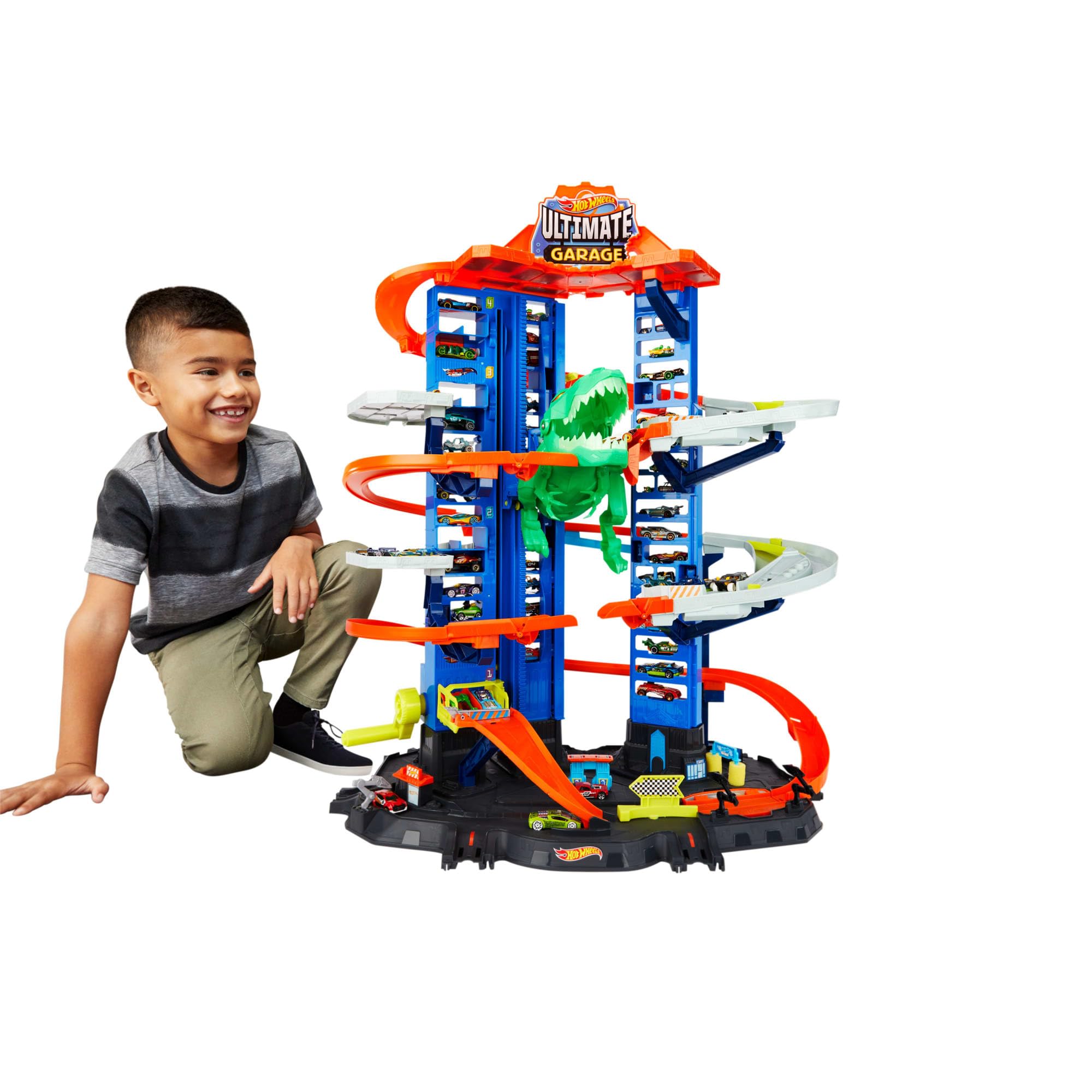 ミニカー Hot Wheels Ultimate Garage Amazon.com: Hot Wheels Ultimate Garage Track Set with 2 Toy
