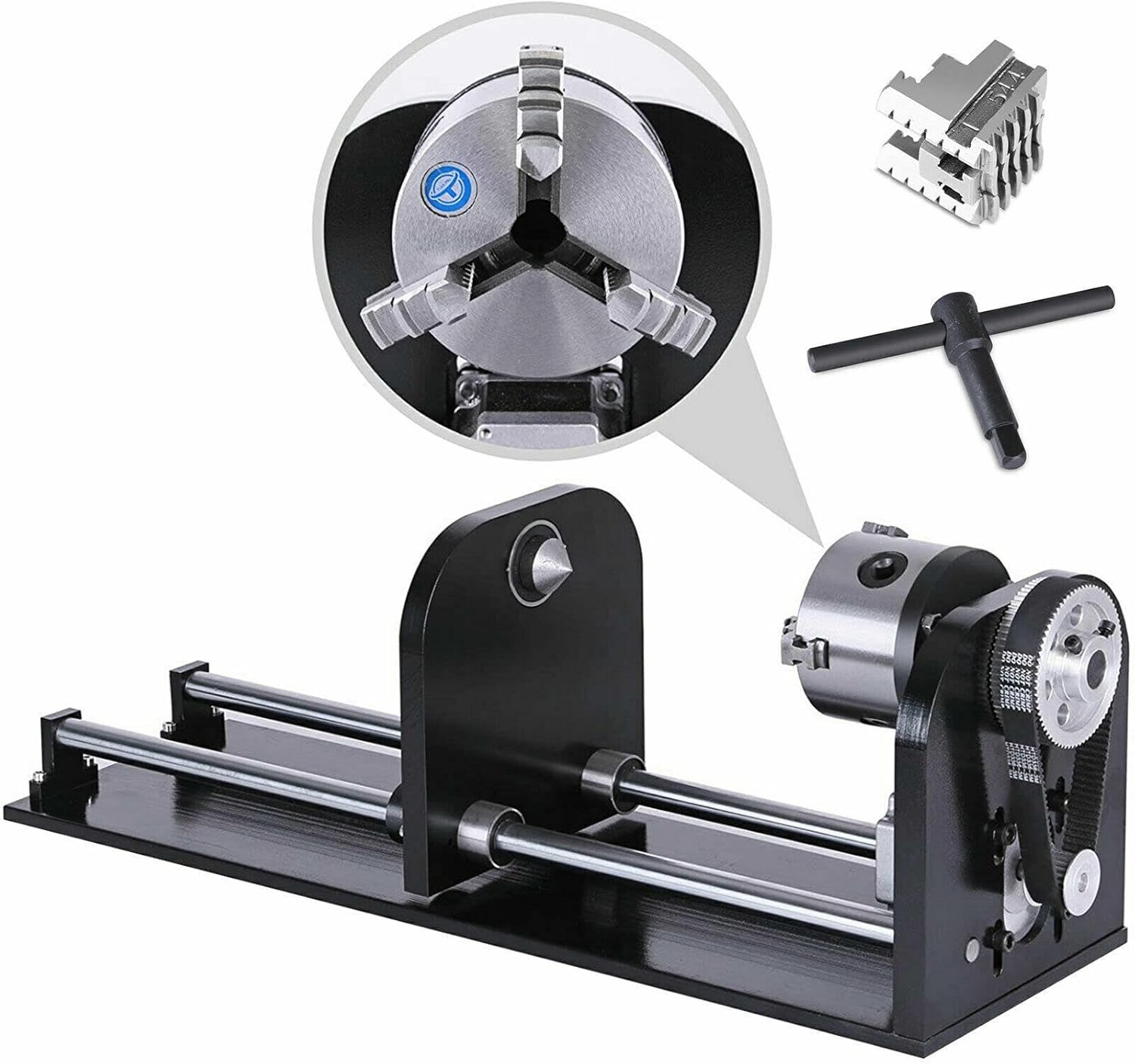Rotary Axis Drehachse für 50W 60W 70W 80W 100W CO2 Laser