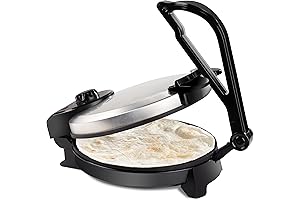 CucinaPro Electric Tortilla Maker - Tortilla Warmer Electric