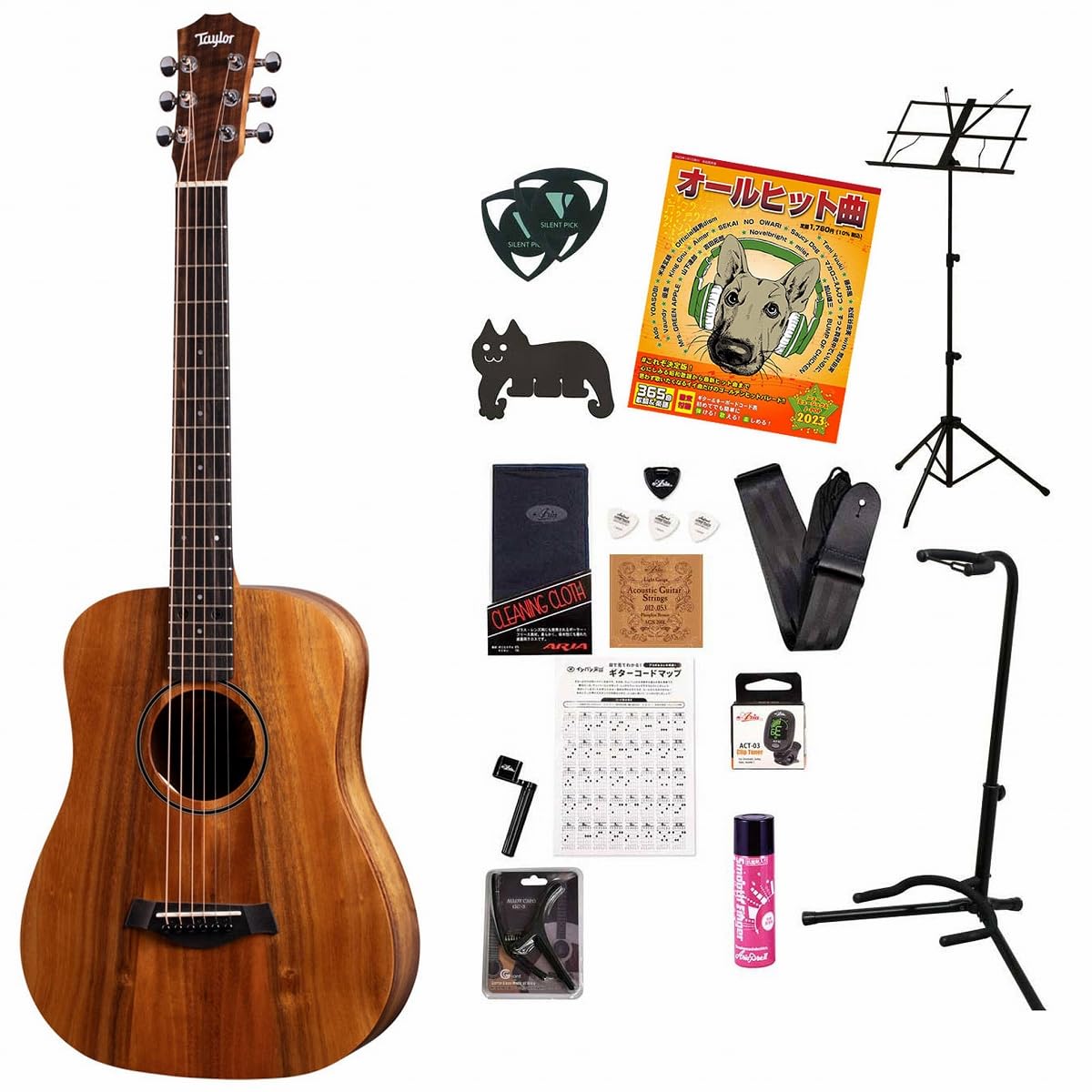Amazon | Taylor/Baby Taylor e-Koa ES-B (BTe-Koa)[3/4サイズの人気 