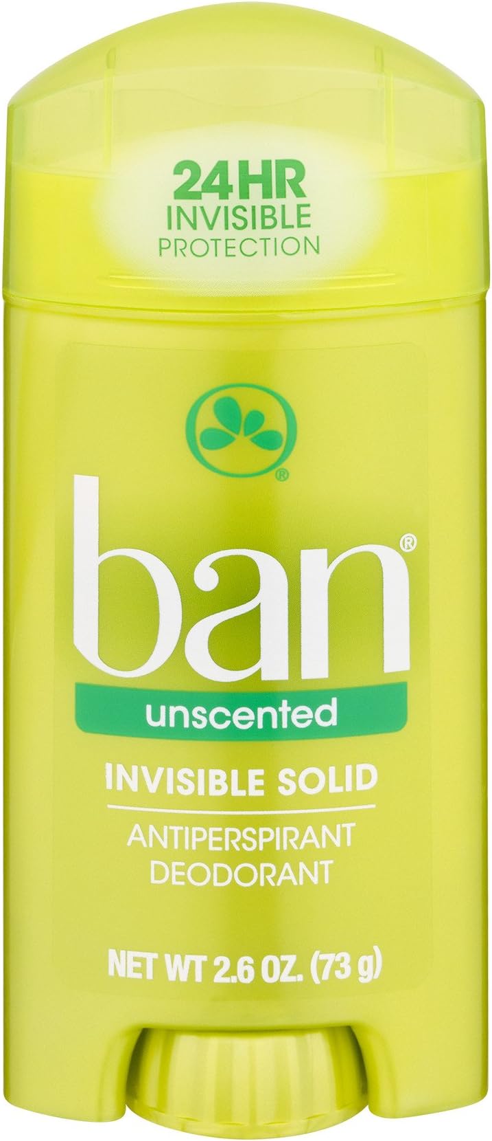 Anti-Perspirant Deodorant Invisible Solid Unscented 2.60 oz
