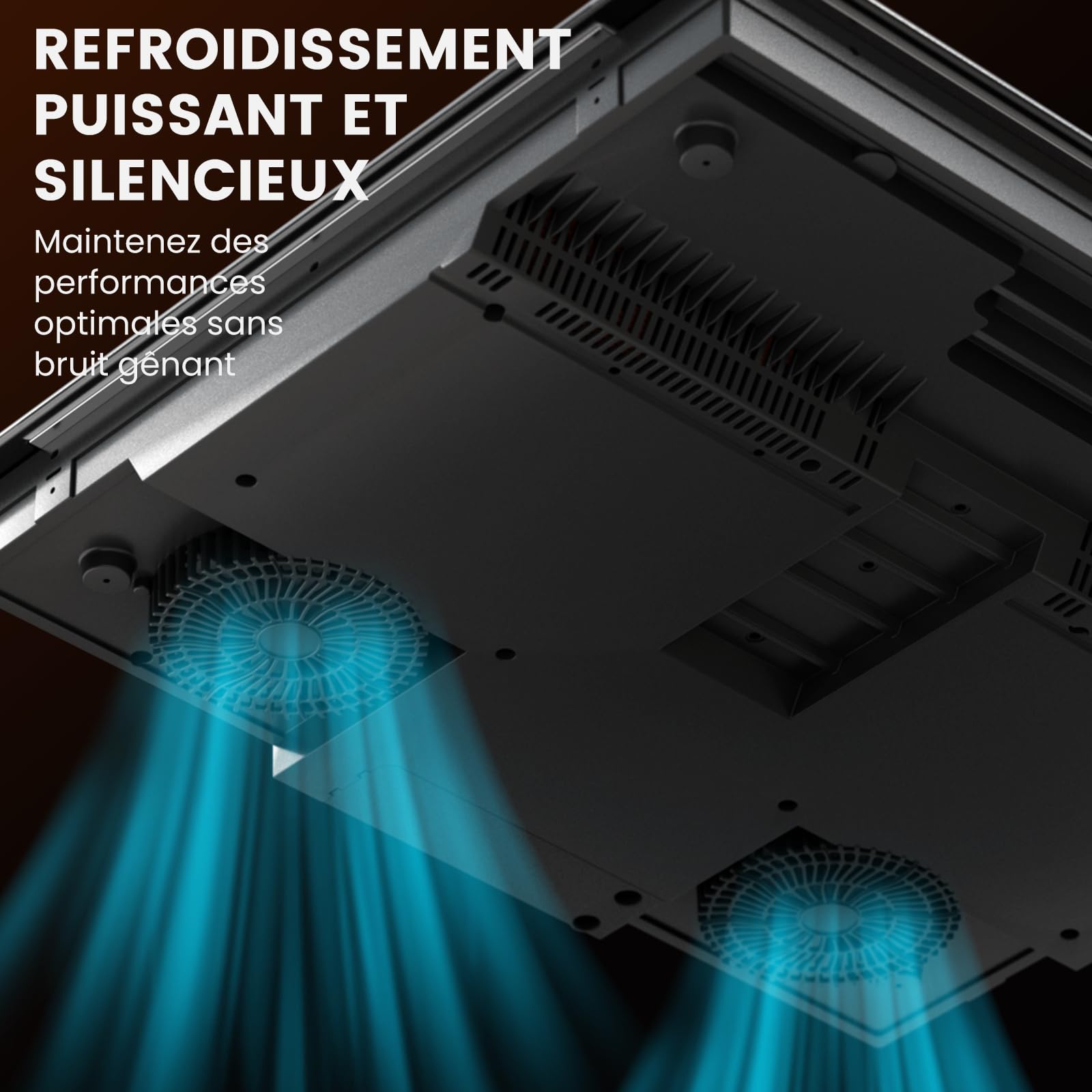 Plaque Induction 4 Feux 7000W 60cm Encastrable Verre Anti-Rayures avec Grattoir Minuterie 2 Boosters Sécurité Enfant