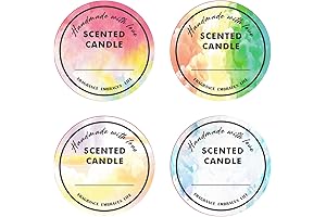Candle Jar Labels - Personalize Your Candle Creations