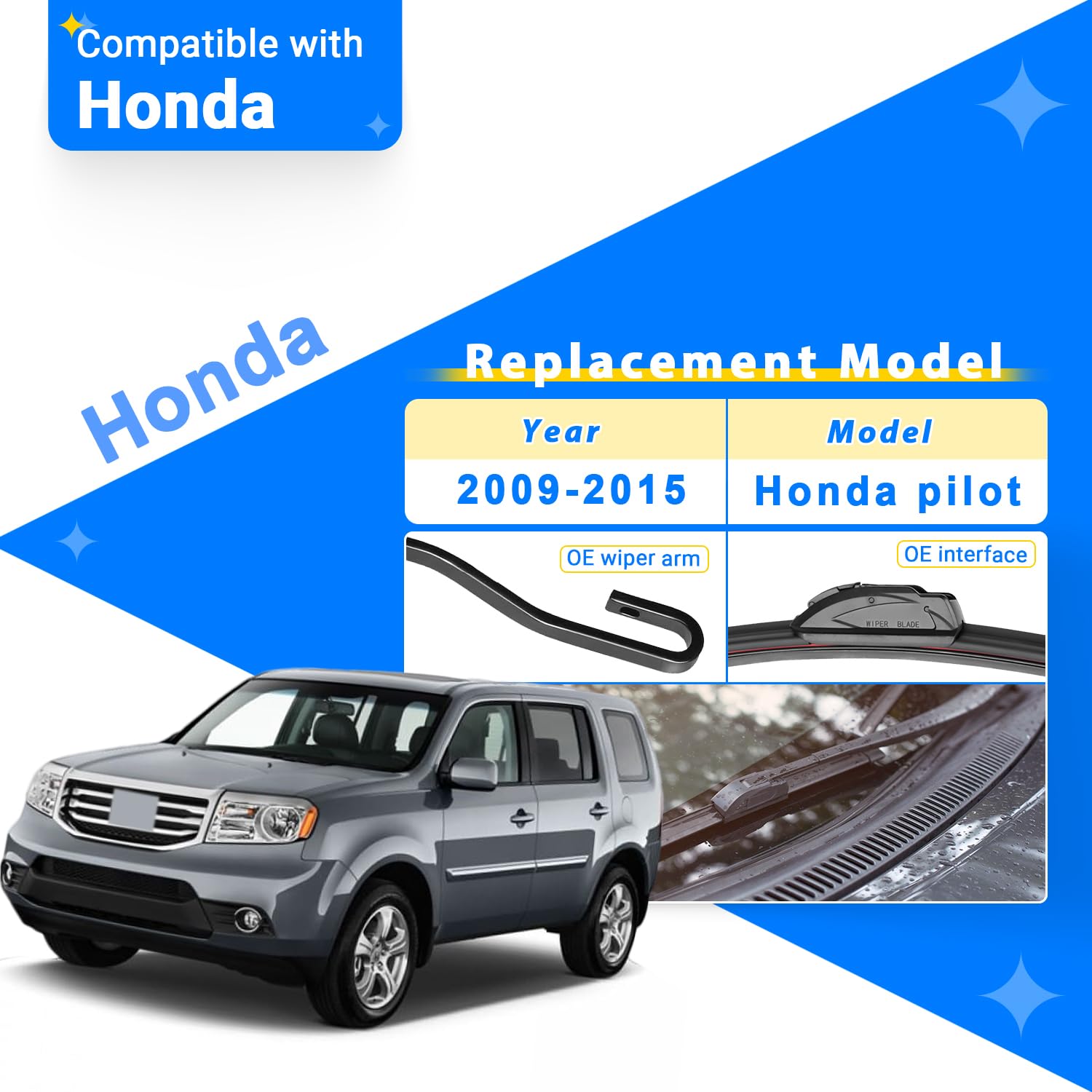 Honda Pilot Windshield Wipersnull