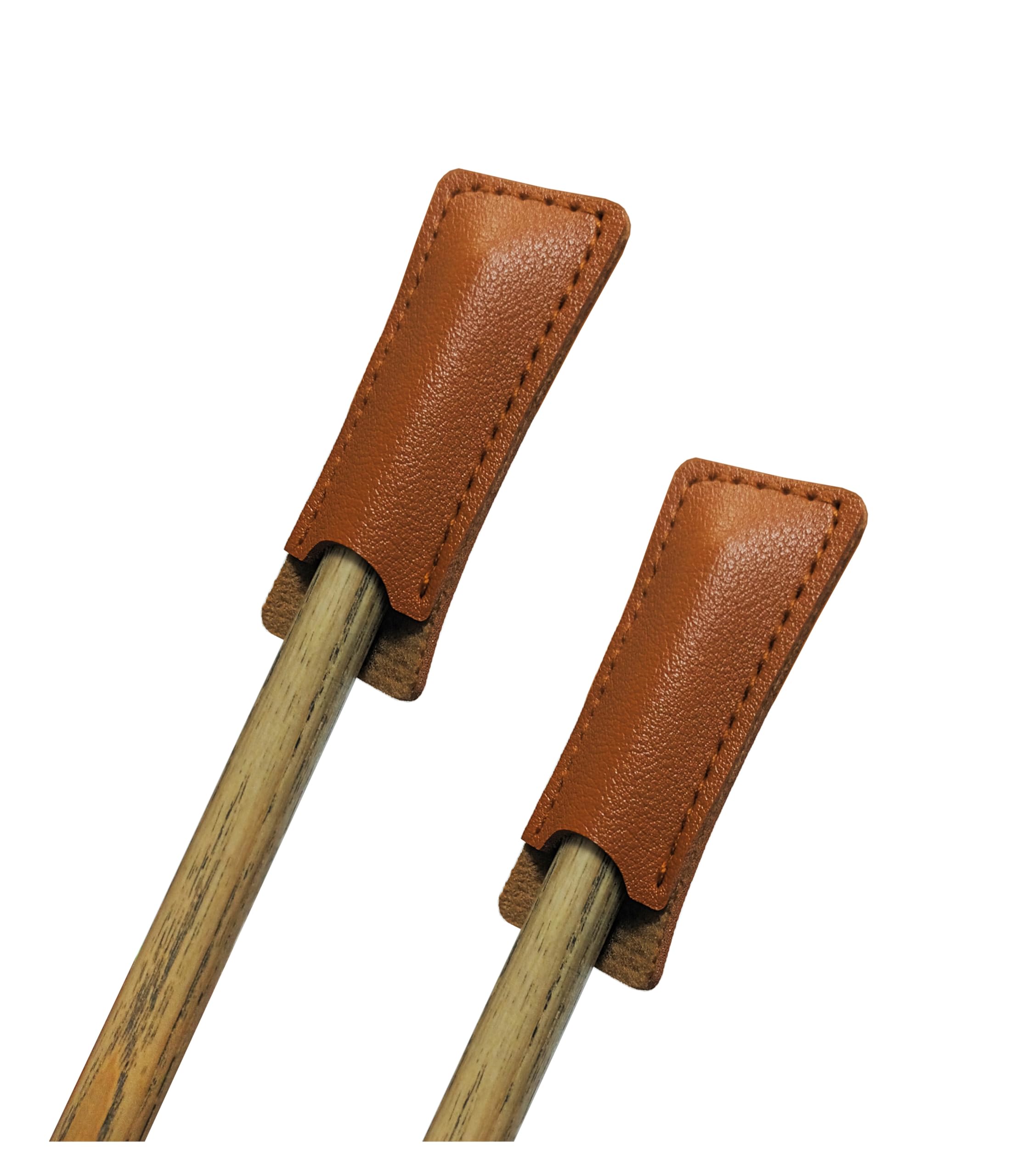 Dunn's cue tip protector, suitable for snooker cues, pool cues or billiard cues, leatherette made, for 7.5mm to 11mm tip size (2 units)