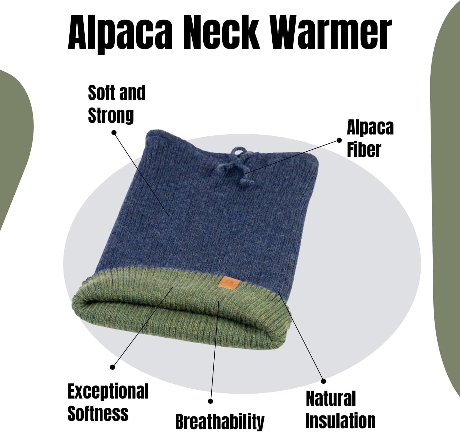 Alpaca Winter Hat, Unisex Winter Beanie, Soft Wool Head Warmer - Image 6