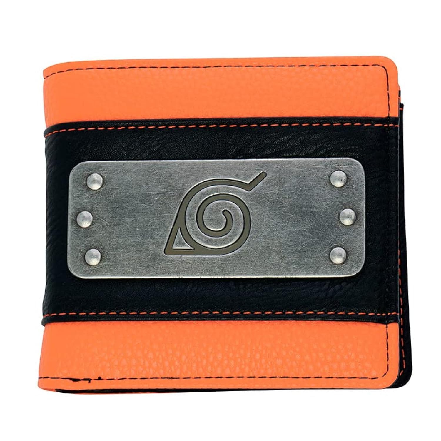 ABYSTYLE - Naruto Shippuden Premium Naruto Wallet, Black, Exceptional, Black, Exceptional