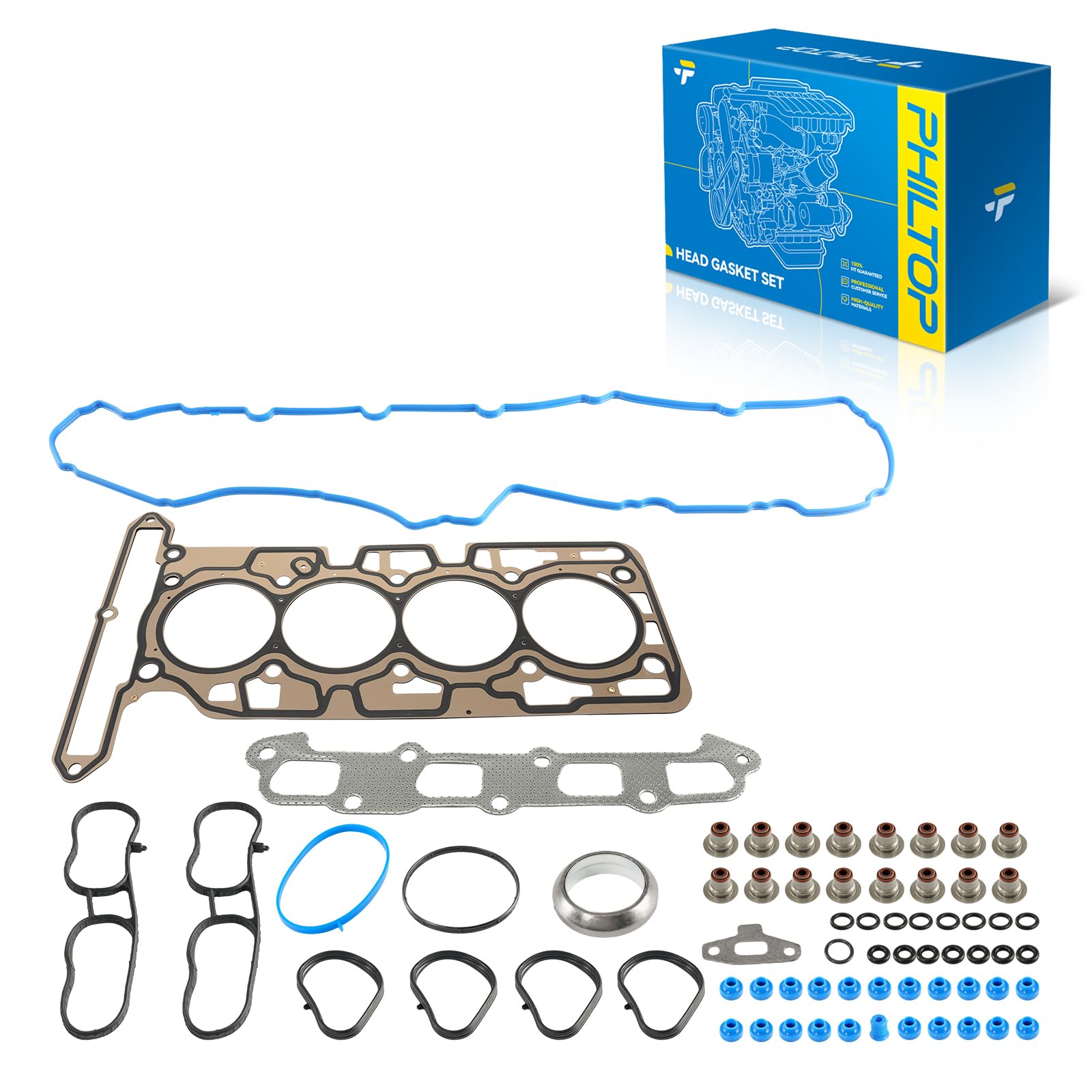 PHILTOP Head Gasket Set Fit for Chevy Colorado/GMC Canyon 2007-2012 2.9L
