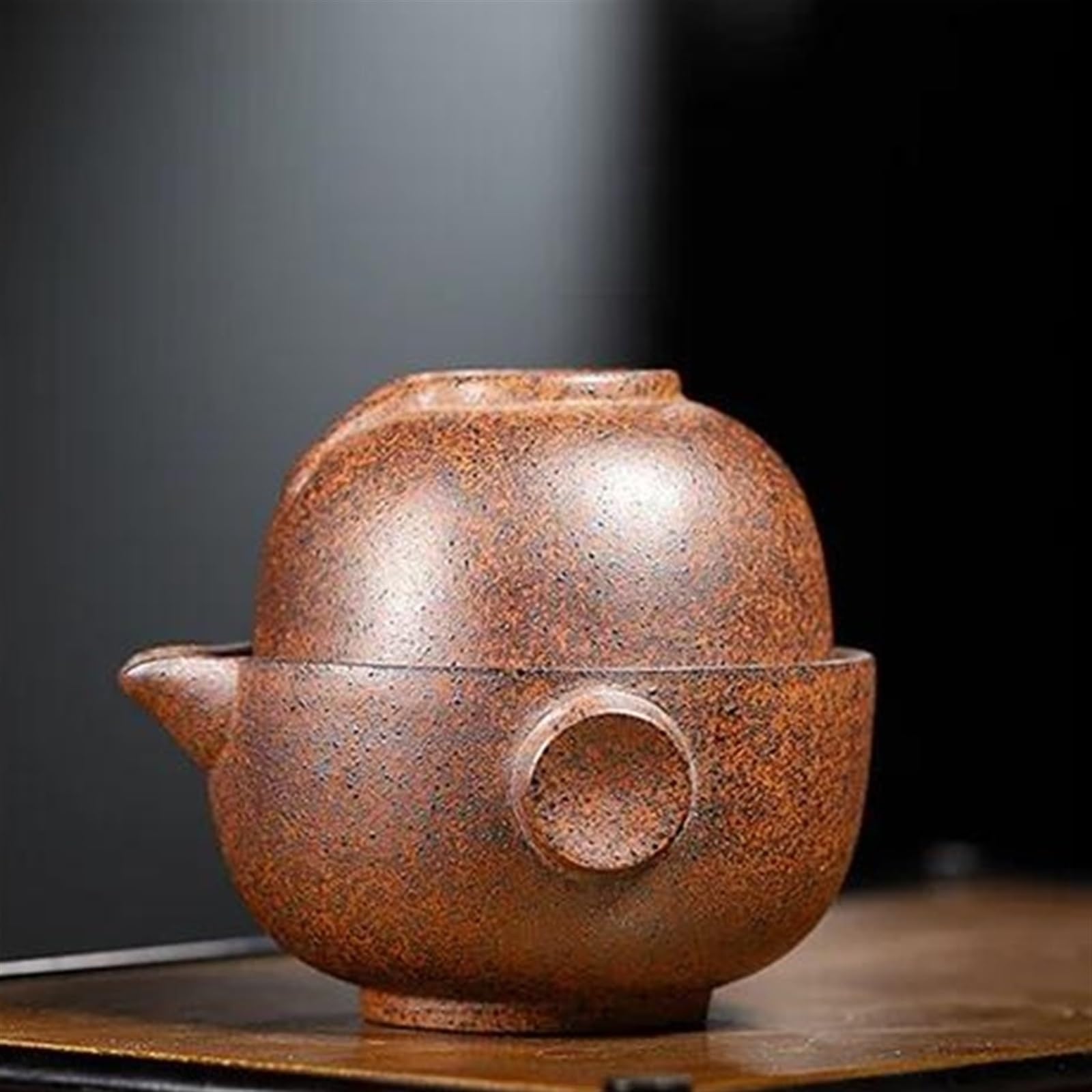 Czajniki, ręcznie robiony zestaw do herbaty Yixing Zisha, chiński zestaw do herbaty, japońska filiżanka, fioletowa gliniana waza do herbaty, pokrywka do parzenia herbaty, miska, czajniczki i serwery