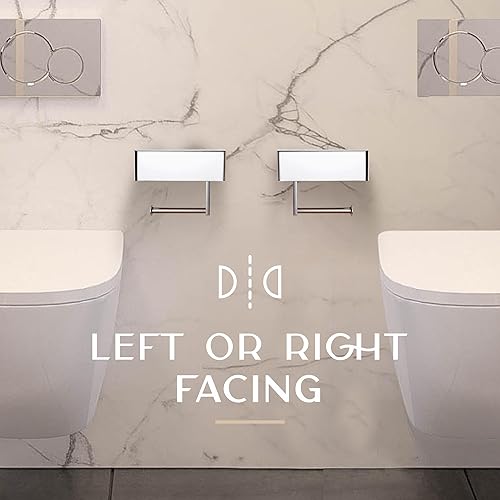 Miniatura 8 de Portarrollo de papel higiénico con dispensador de toallitas húmedas desechables, estante y almacenamiento para baño - Mantiene tus toallitas ocultas