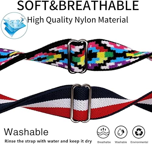 Miniatura 4 de Abanen Correa elástica de reloj de 0.866 in para Garmin InstinctInstinct 2 Solar, correa de nailon elástico suave y ultraligera para Garmin Instinct