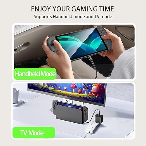 Miniatura 5 de 60w Charger for Nintendo Switch 2 Charger 20V 3A Power AC Adapter Fast Charging with 5FT USB C Cord Cable for Switch, Lite, OLED, Steam Deck -