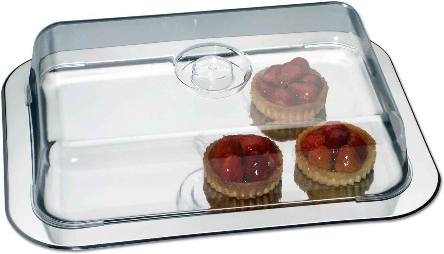 CHG 18623FR-07 Food Platter with Cover 42x31x8.5 cm