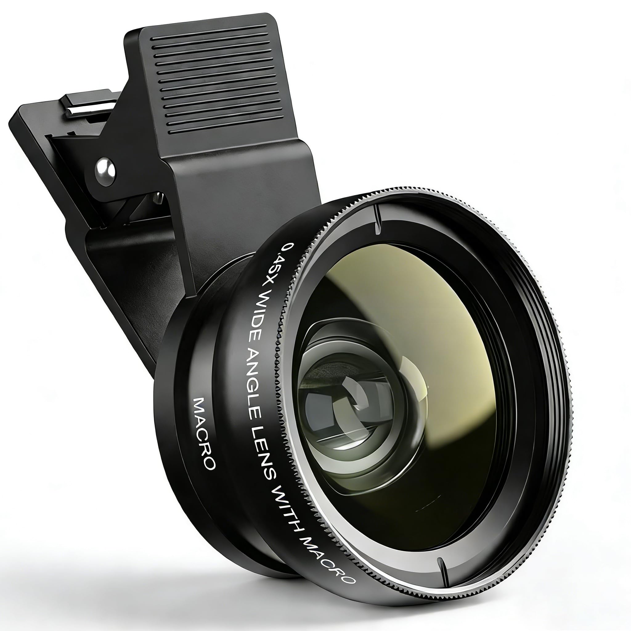 Phone Camera Lens Kit 2 in 1, 0.45X Wide Angle Lens+ 12.5X Macro Lens, Cell Phone Len Attachments Accessory for iPhone, for Samsung, for Android Smartphone-image-5