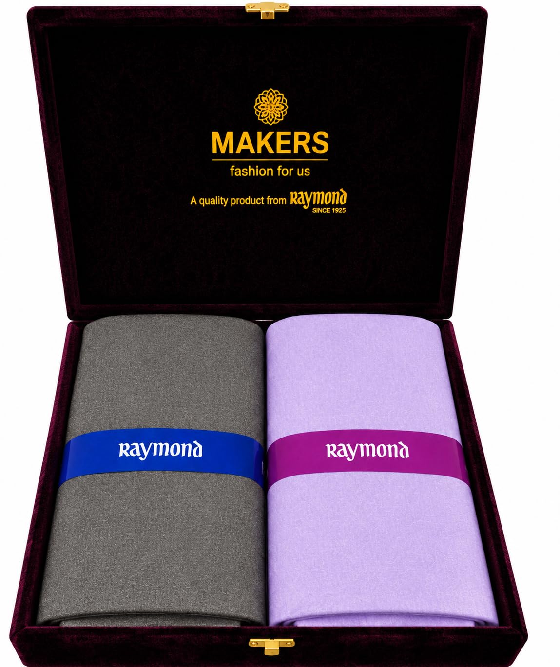 Raymond Premium Unstitched Shirting Fabric for Men | Luxury Shirt Material for Tailoring | Soft, Comfortable & Durable Fabric | Formal, Business & Casual Wear | Premium Gift Box
