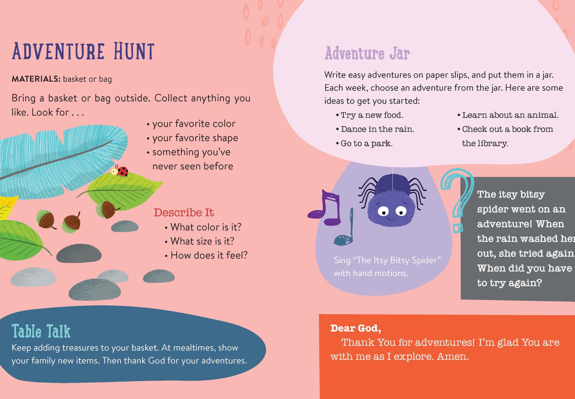 God Made Me from A to Z: 26 Activity Devotions for Curious Little Kids - Image 7