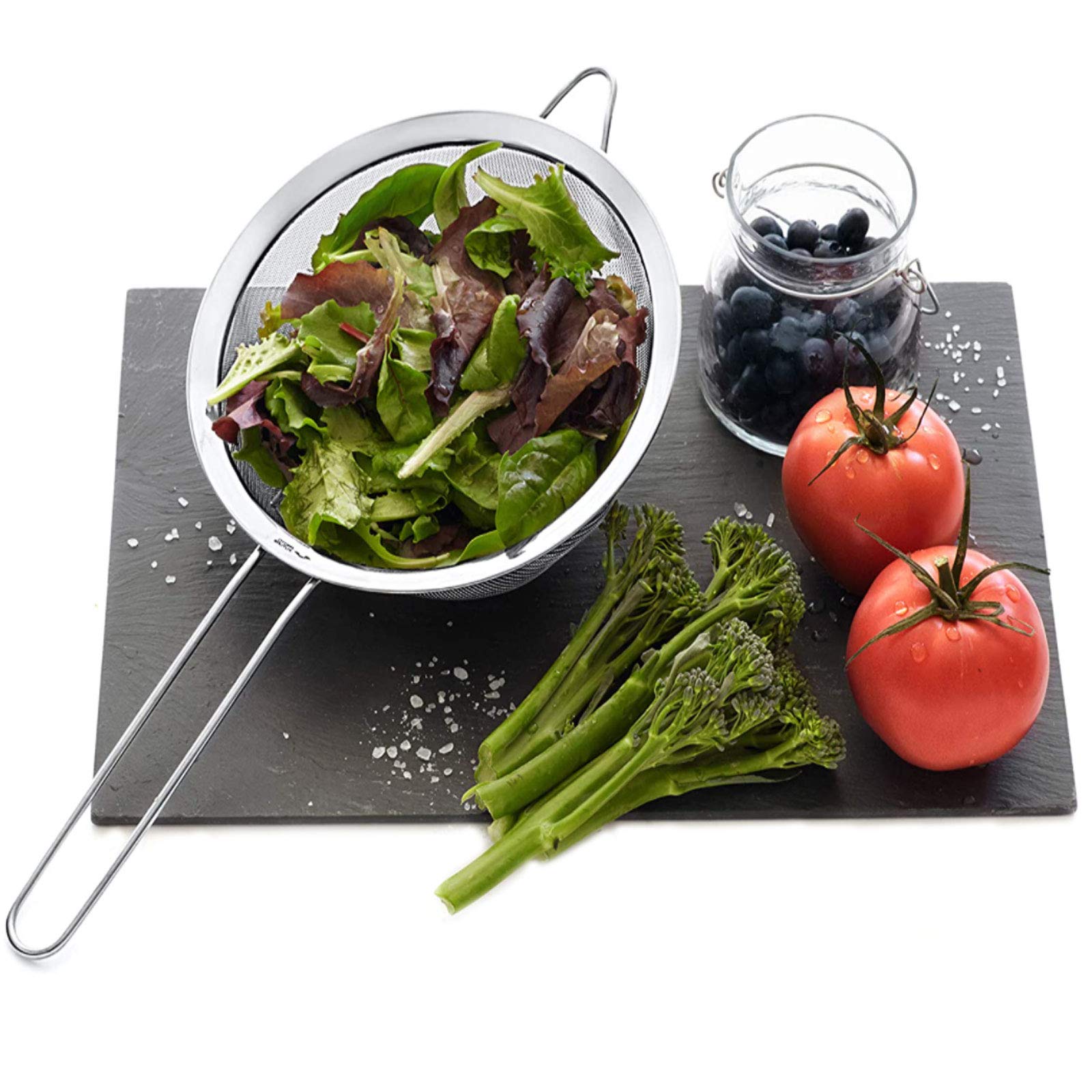 3-teiliges Edelstahlsieb-Set – Praktisch Zum Filtern & Abschöpfen In Der Küche