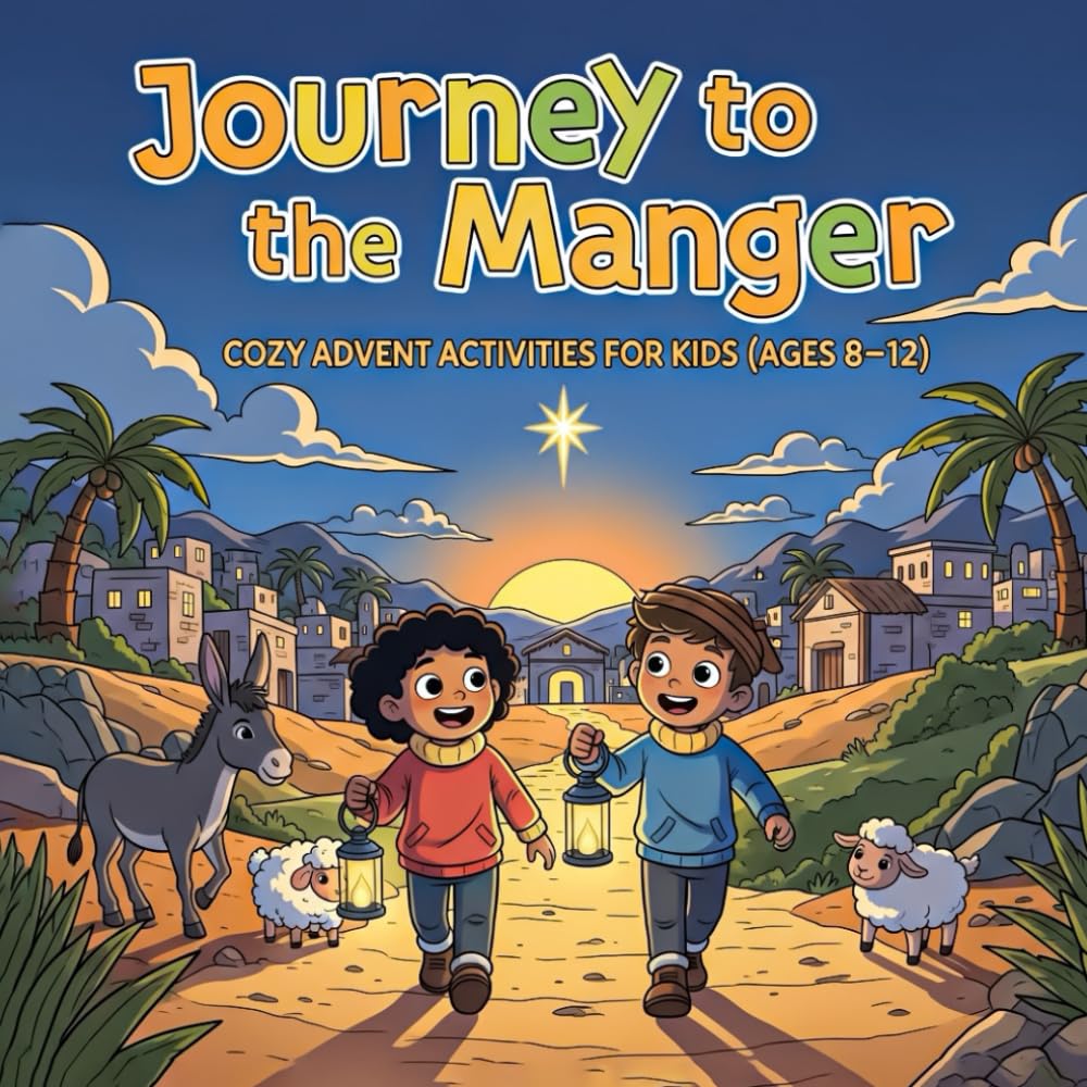Journey to the Manger: Cozy Advent Activities for Kids Ages 8-12