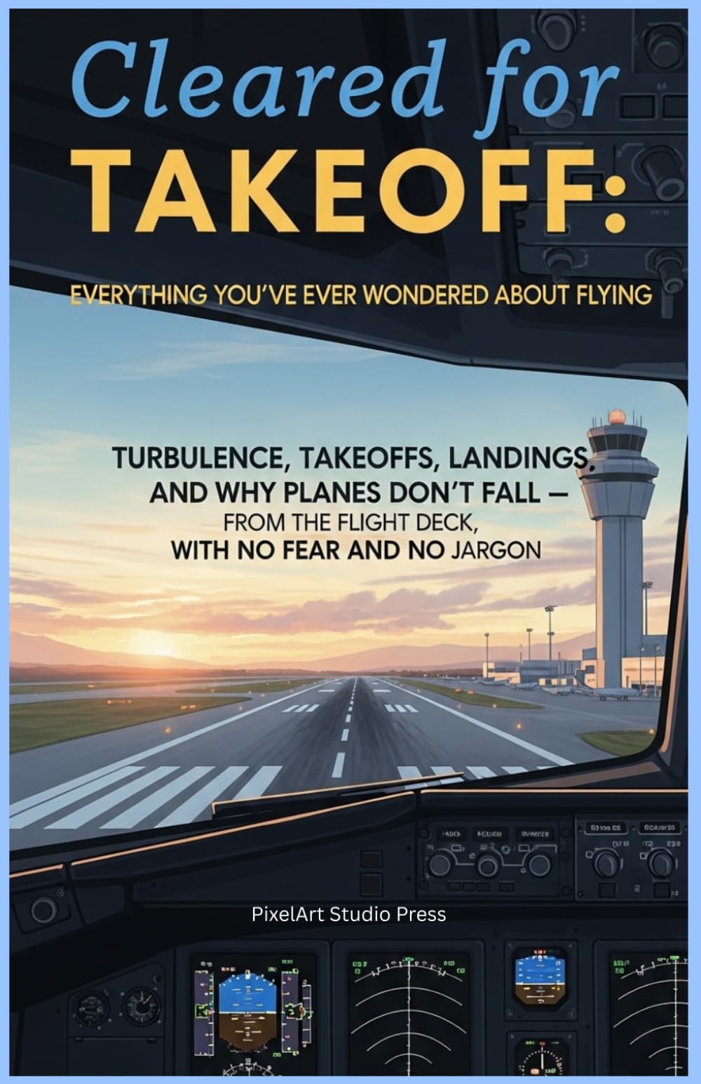 Cleared for Takeoff : Everything You’ve Ever Wondered About Flying: Turbulence, Takeoffs, Landings, and Why Planes Don’t Fall — From the Flight Deck, With No Fear and No Jargon
