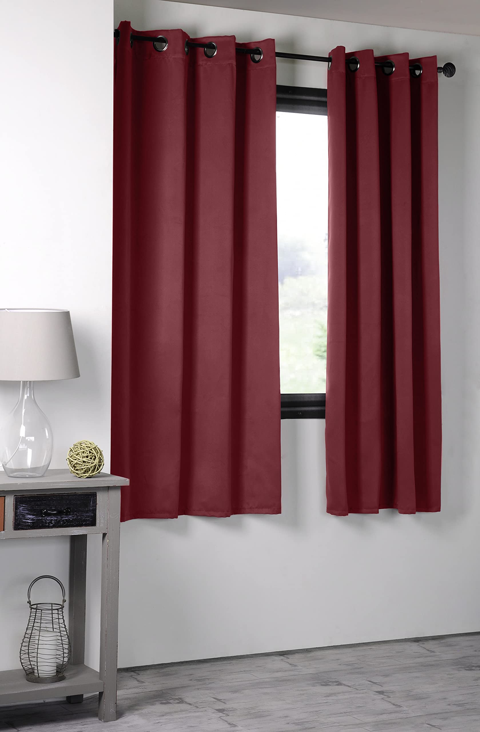 LOVELY CASA Tenda Oscurante 135x180 Cm – Colore Anatra In Poliestere