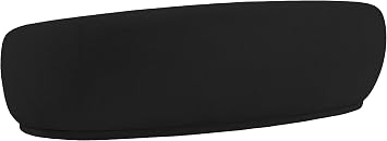 Meridian Furniture 693Black-S Hyde Collection Modern | Contemporary Boucle Fabric Upholstered Sofa, Black, 89.5 W x 38 D x 28 H