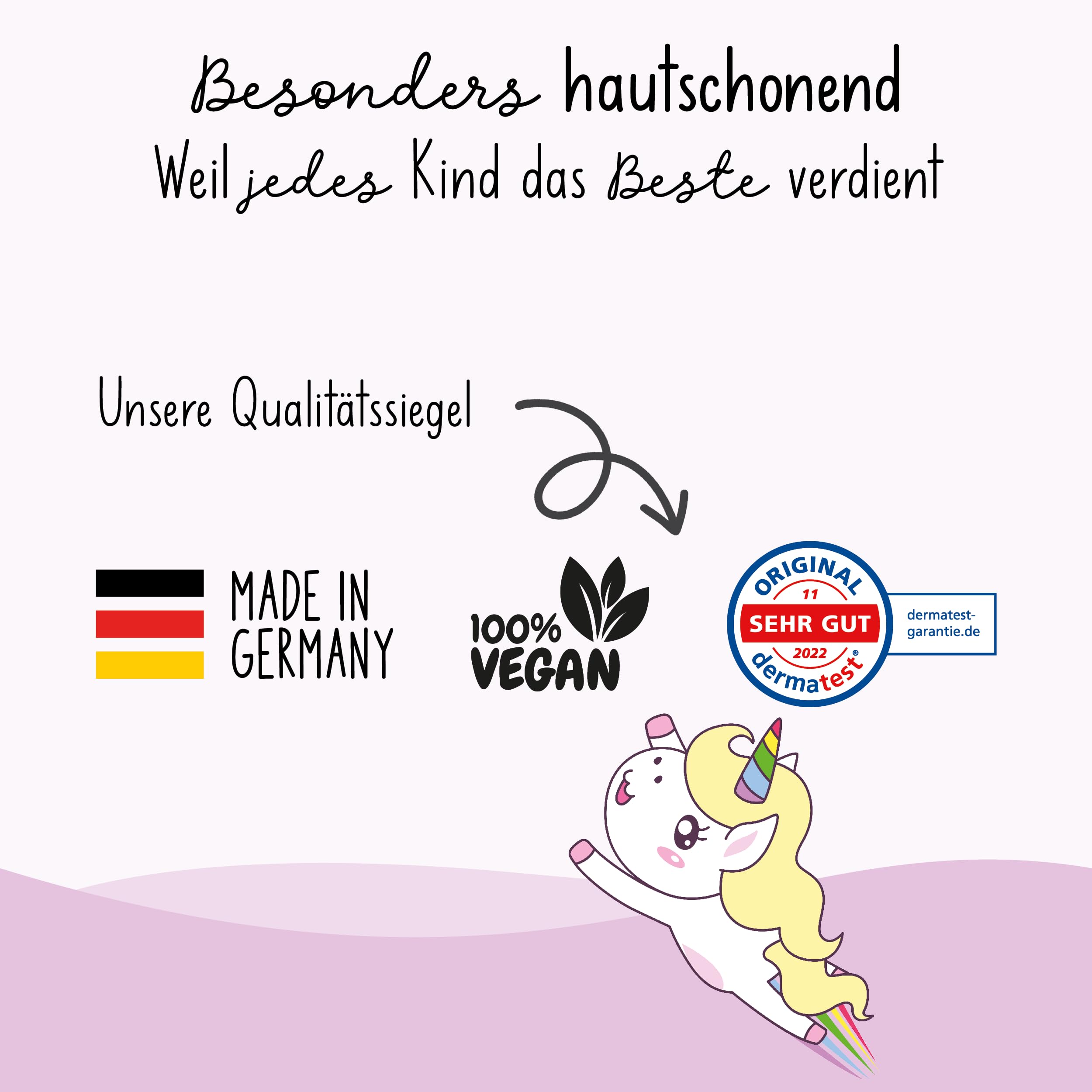 lila liebt dich® 100 angesagte Tattoo Kinder Motive mit Einhorn & Regenbogen // Kindertattoos hautfreundlich & getestet // Kinder Tattoo Mädchen Made in Germany // Einhorn Tattoos Mädchen Set - 3