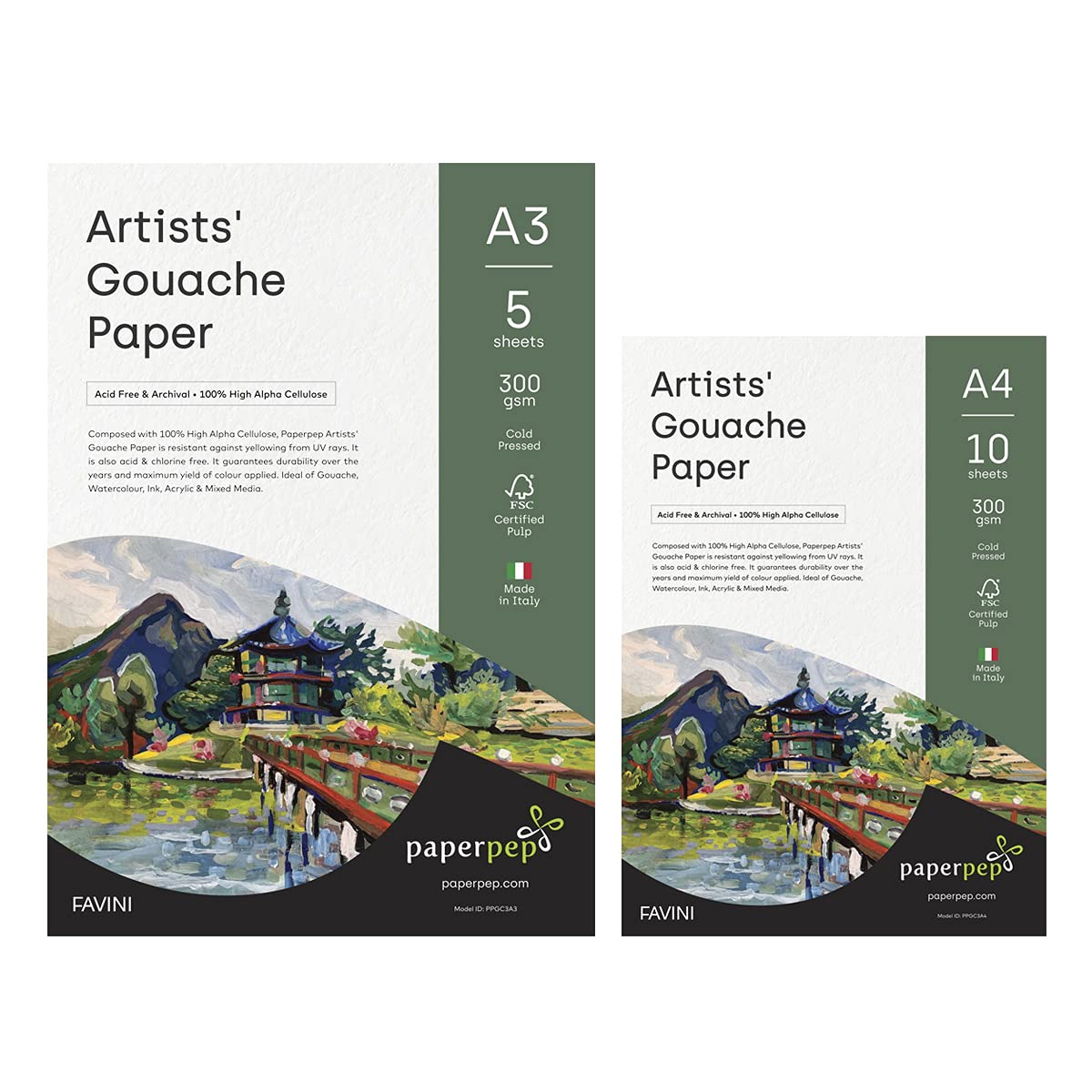 See full amazon price history chart for PaperPep Artists Gouache Paint Paper 300GSM Cold Pressed A4 Pack of 10 for Gouache, Watercolour, Ink, Acrylic, Wet & Mixed Media, Art Painting, Drawing for Artists & Amateurs PaperPep Artists Gouache Paint Paper 300GSM Cold Pressed A4 Pack of 10 for Gouache, Watercolour, Ink, Acrylic, Wet & Mixed Media, Art Painting, Drawing for Artists & Amateurs (B099PW2W8Y) Amazon Price History, Amazon Price Tracker