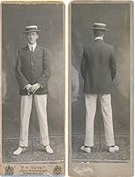 Vista 6 de DASMARCA Sombrero de cerdo retro de paja de papel de verano para hombre