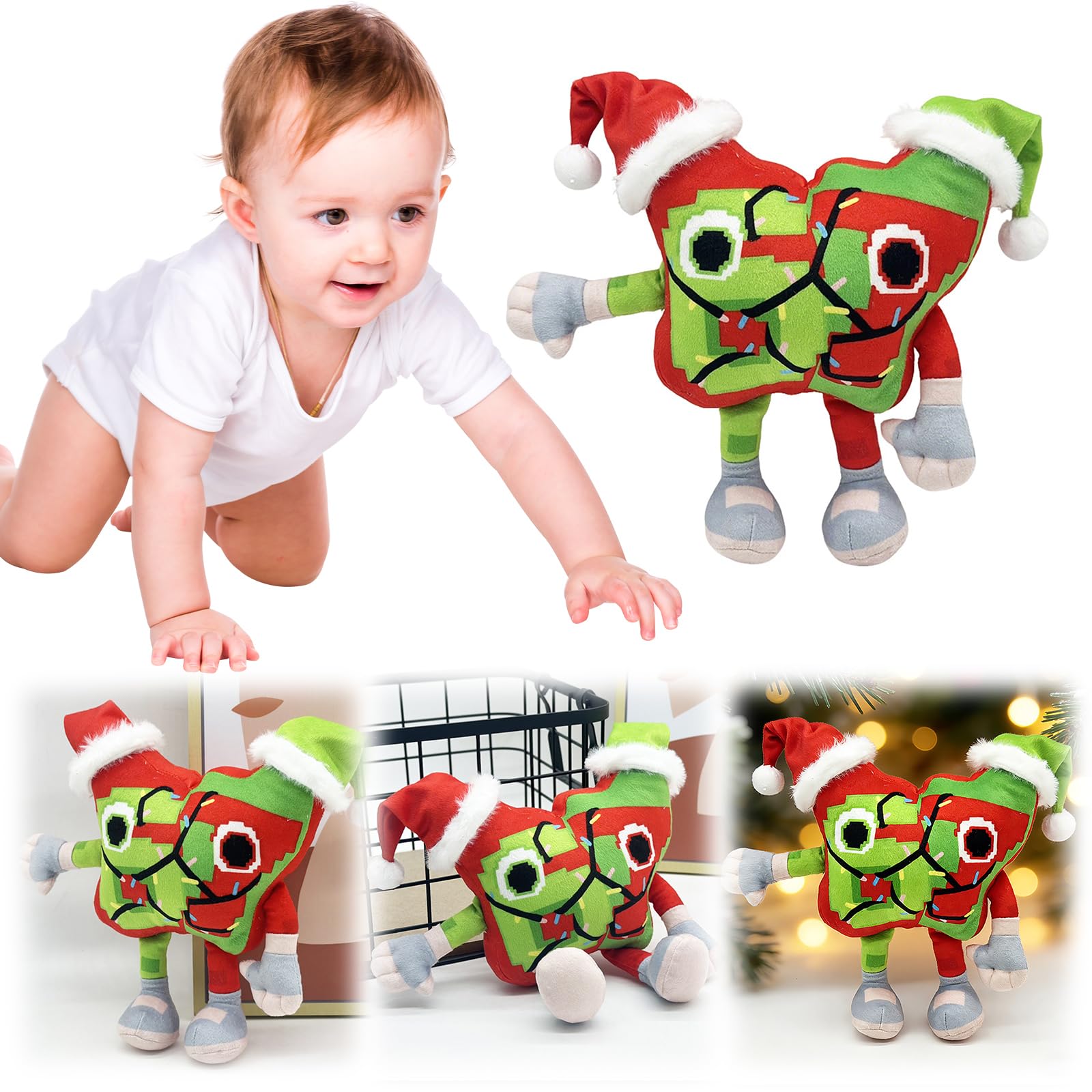 Festive 67 Peluche Six Seven Peluche Morbido Peluche Numero Personaggio Regalo di Compleanno