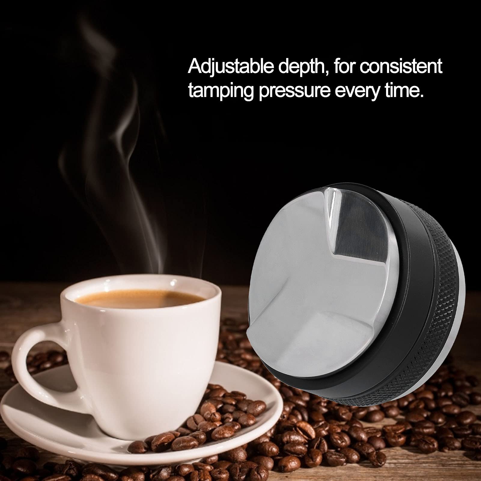 Pressino caffè Doppia Testa Regolabile 58mm