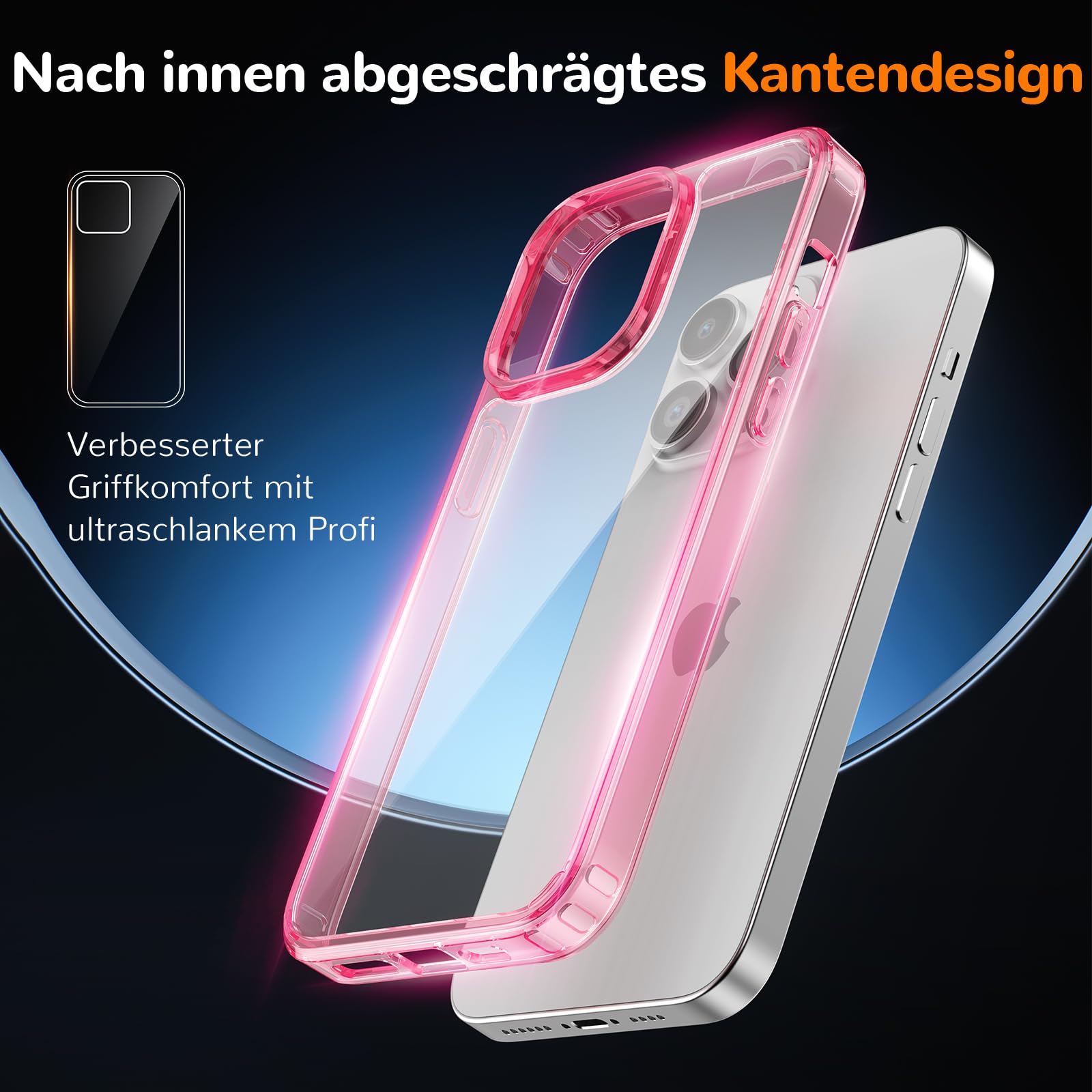 Clear Case for iPhone 15, Ultra Thin, Shockproof TPU Cover, Anti-Yellowing, Crystal Clear, Phone Case for Apple iPhone 15 - Clear — view 303
