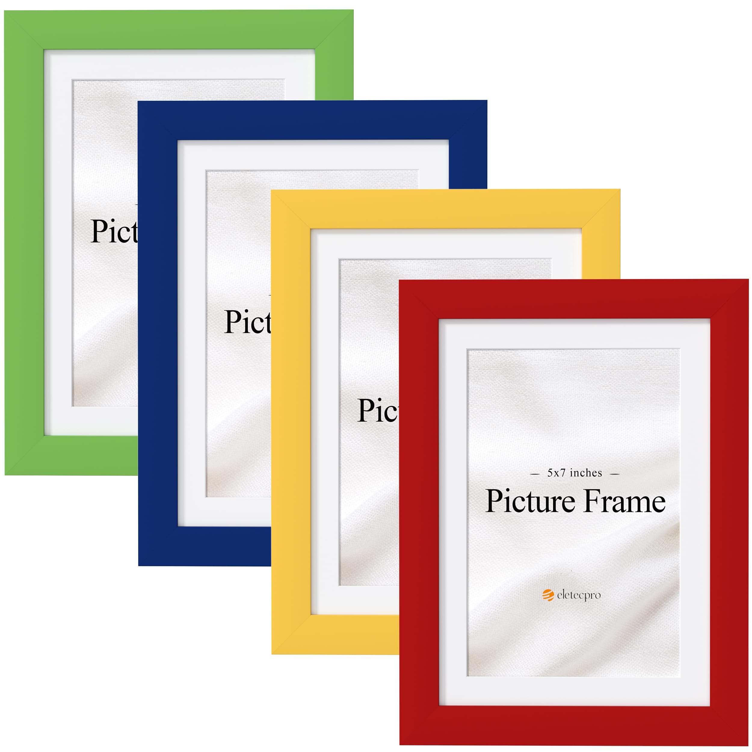 アイドル [MINYYUNY] Aesthetic 4-Cut Frame Color Amazon.com - eletecpro 5x7 Picture Frames 4 Pack, Colorful Photo