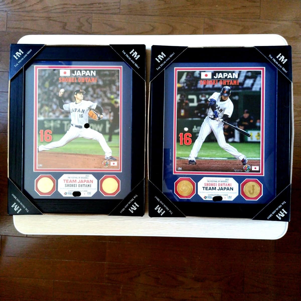 Amazon.co.jp: 2023 WBC 大谷翔平選手 ダブルコインフォトミント 投手