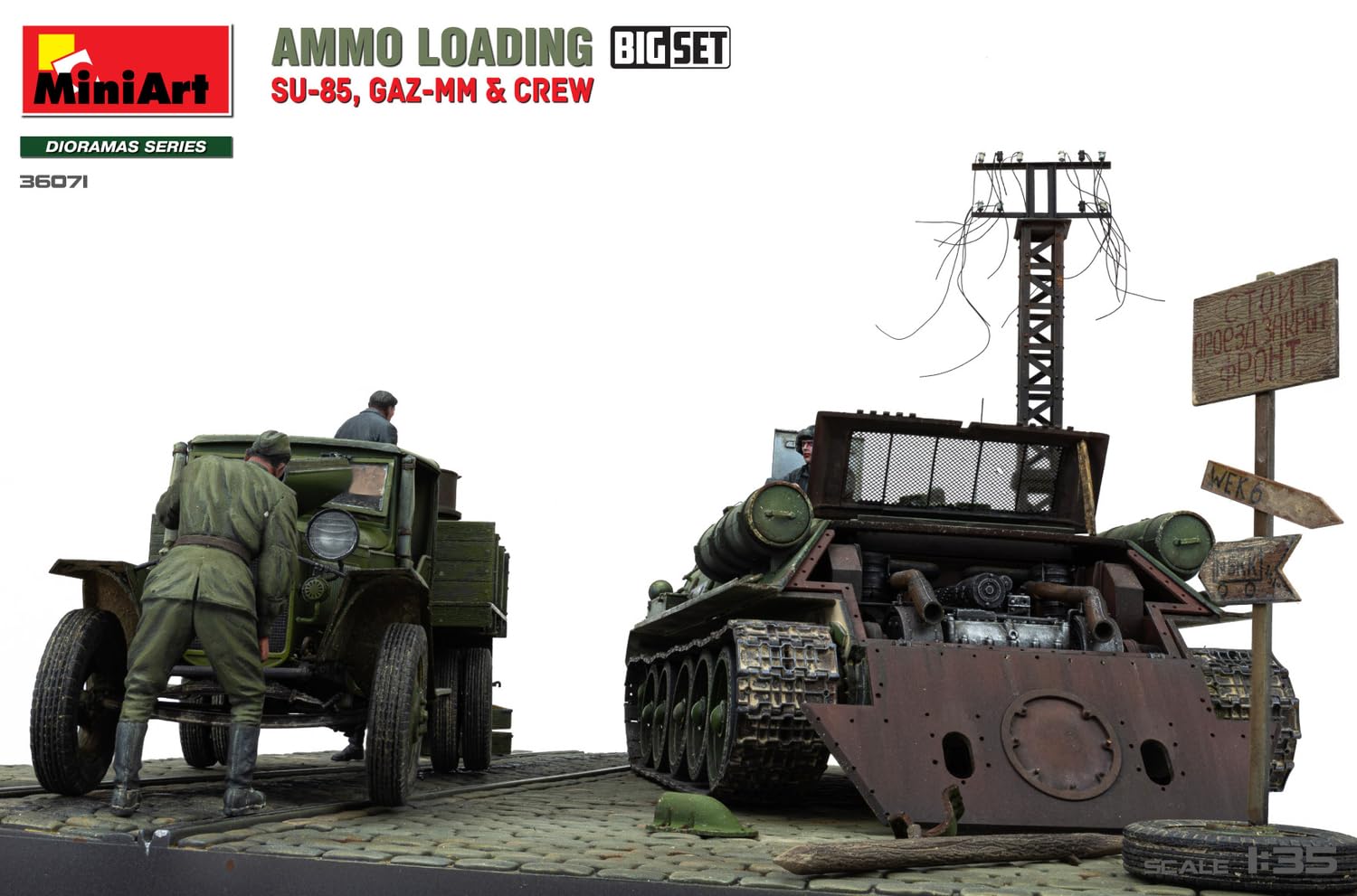 MiniArt Kit de maquette MIN36071, non peint
