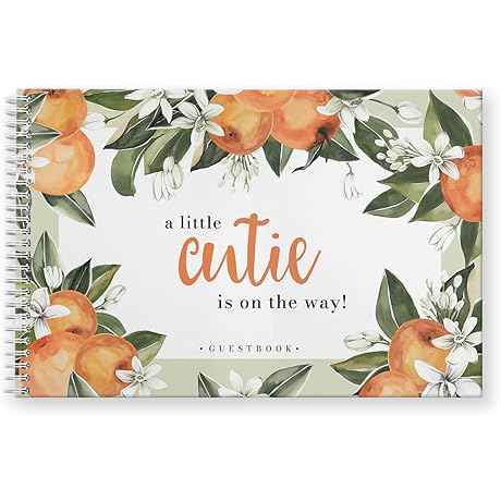 Canopy Street Little Cutie Baby Shower Guestbook